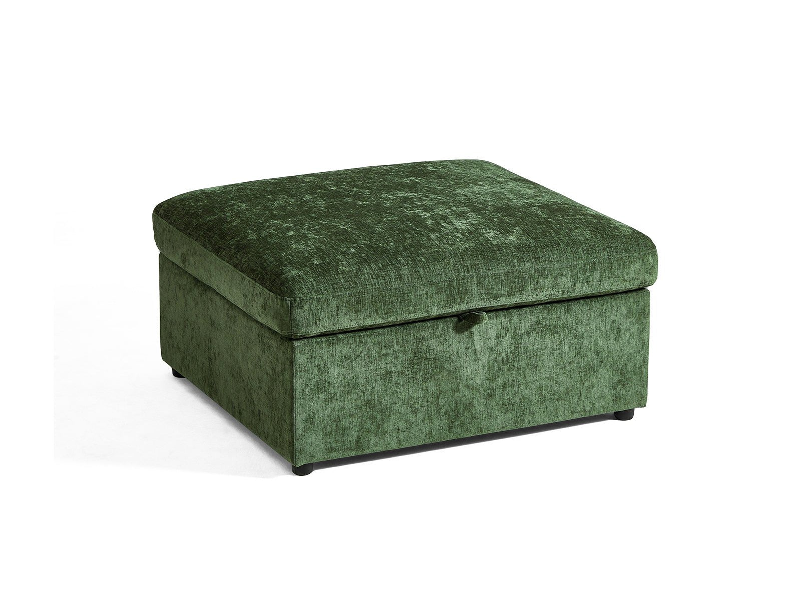 OLAR Chenille Storage Ottoman Module