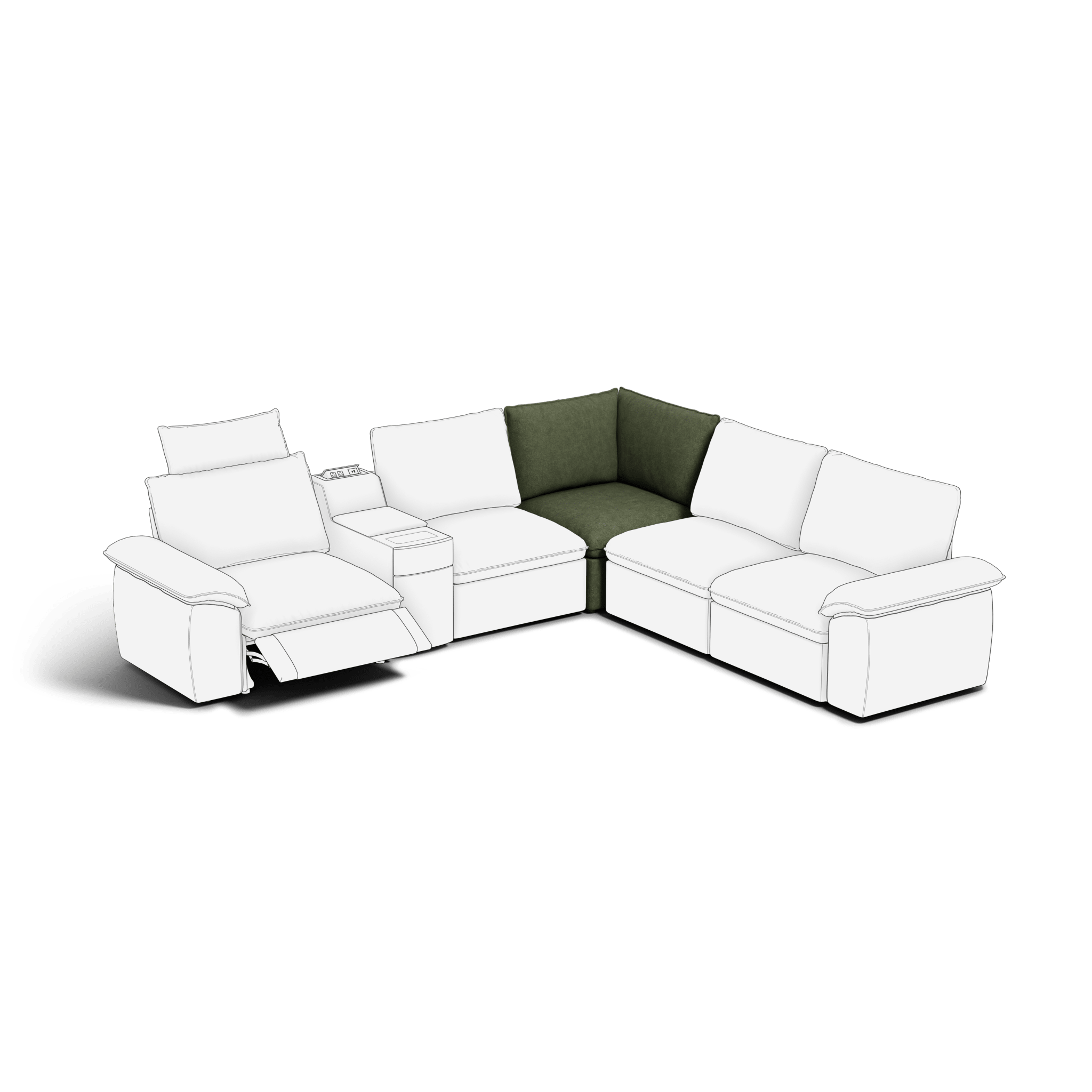 SOMA Snug Corner Seat
