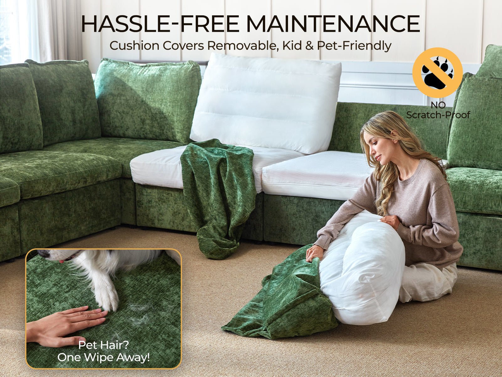 OLAR II 2 Seats with Console Table & Power Recliner