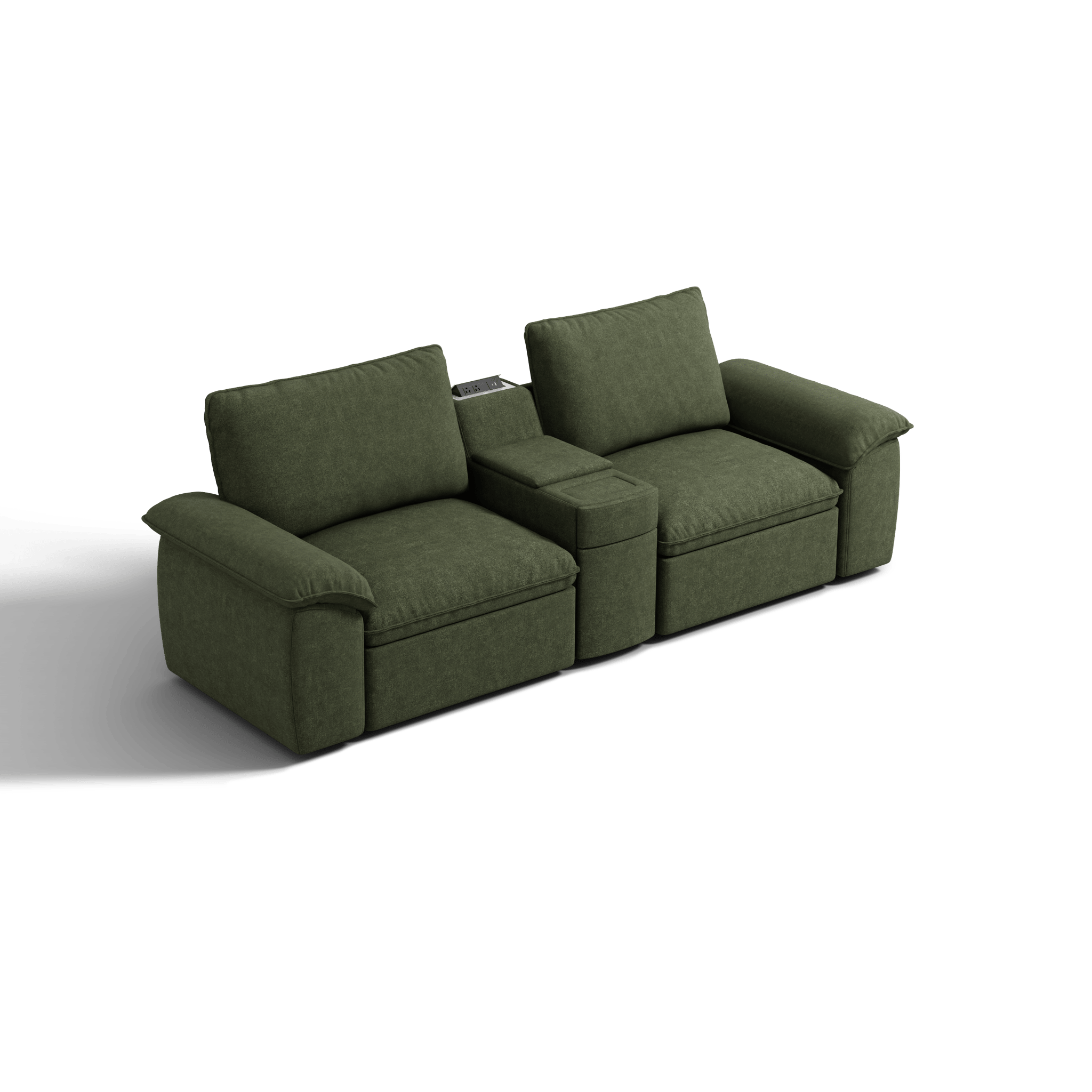 测试产品 Motion I 2 Seat, with Nap Armrests & Console