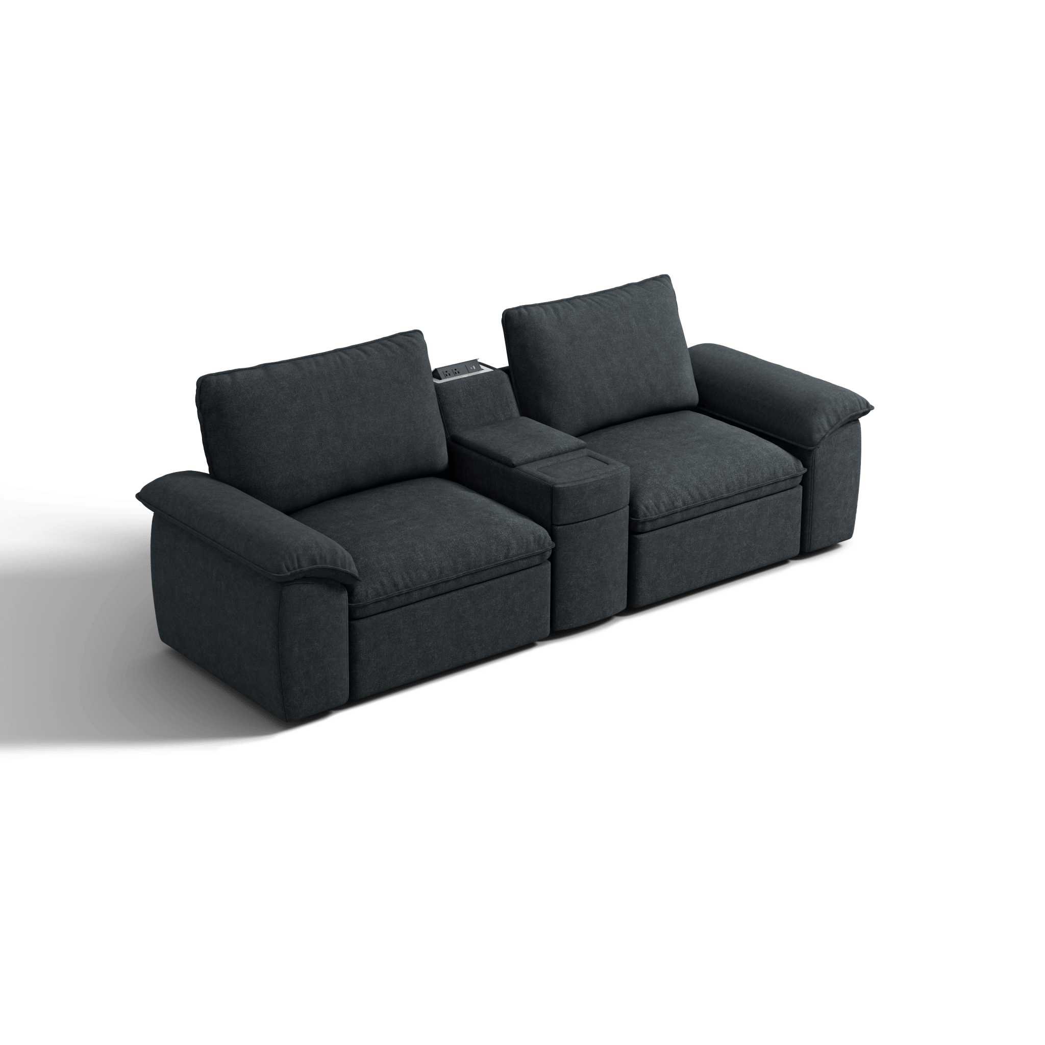 测试产品 Motion I 2 Seat, with Nap Armrests & Console