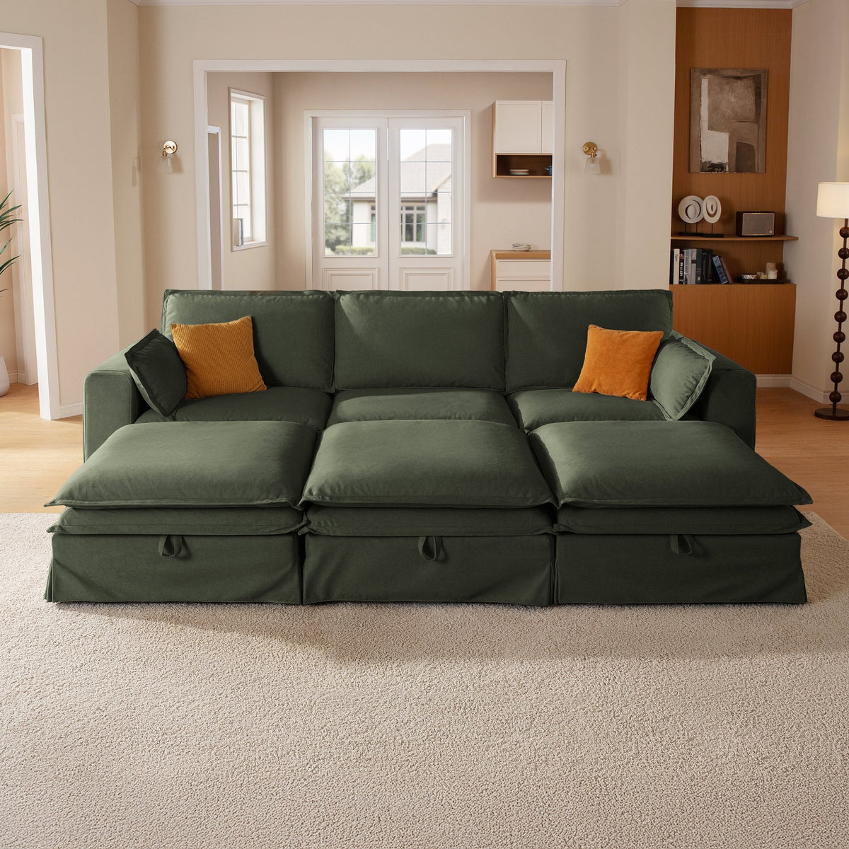 DUETTO Nano-Shield™ Fabric 6 Seats Sleeper