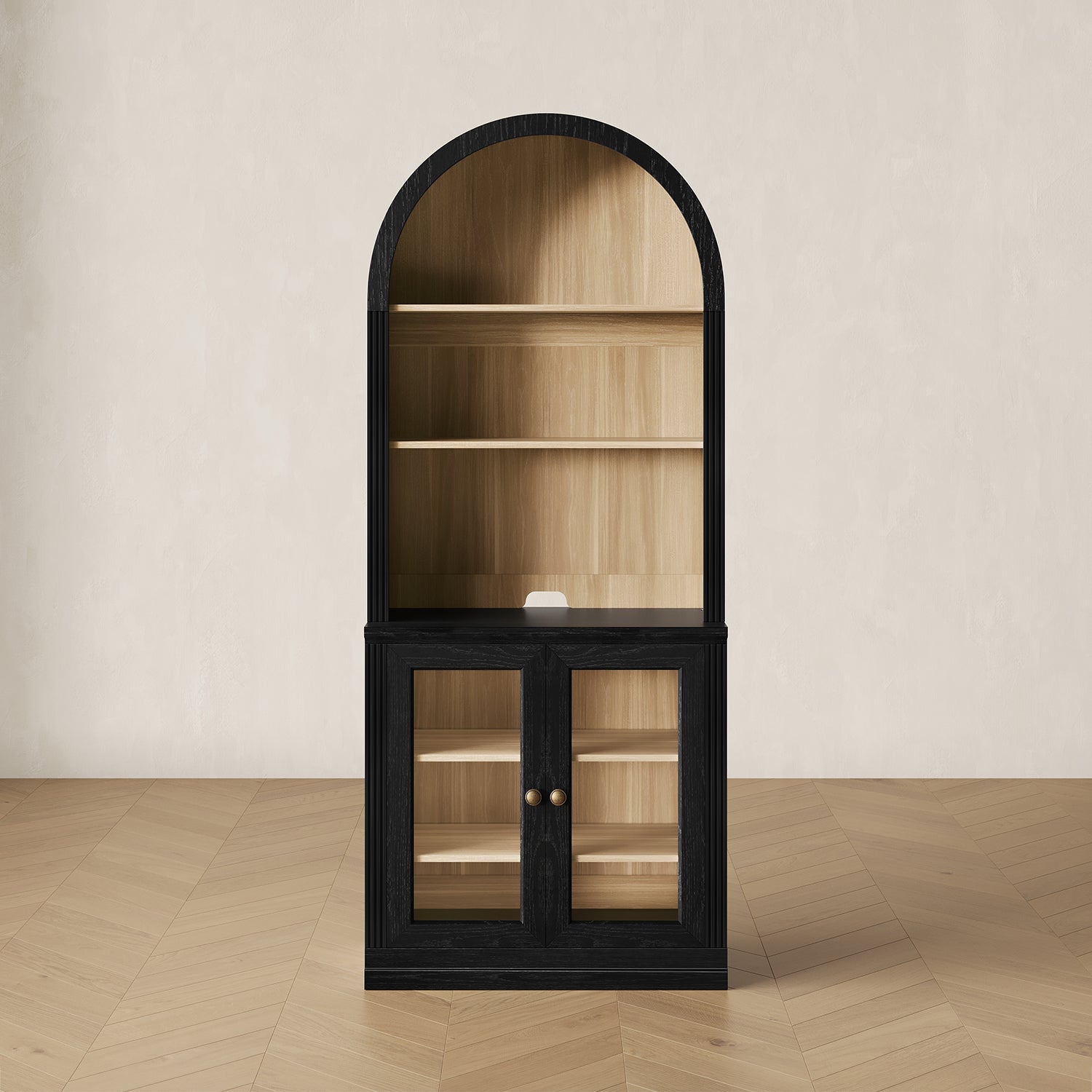 MONOS Tall Cabinet - Arch Top Display
