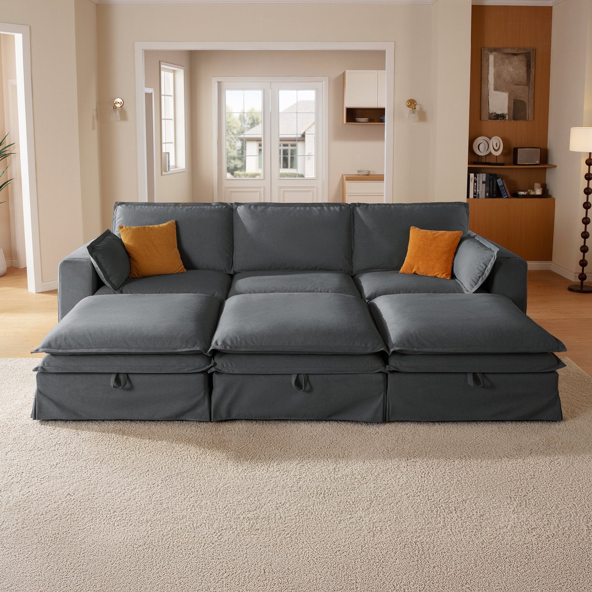 DUETTO Nano-Shield™ Fabric 6 Seats Sleeper