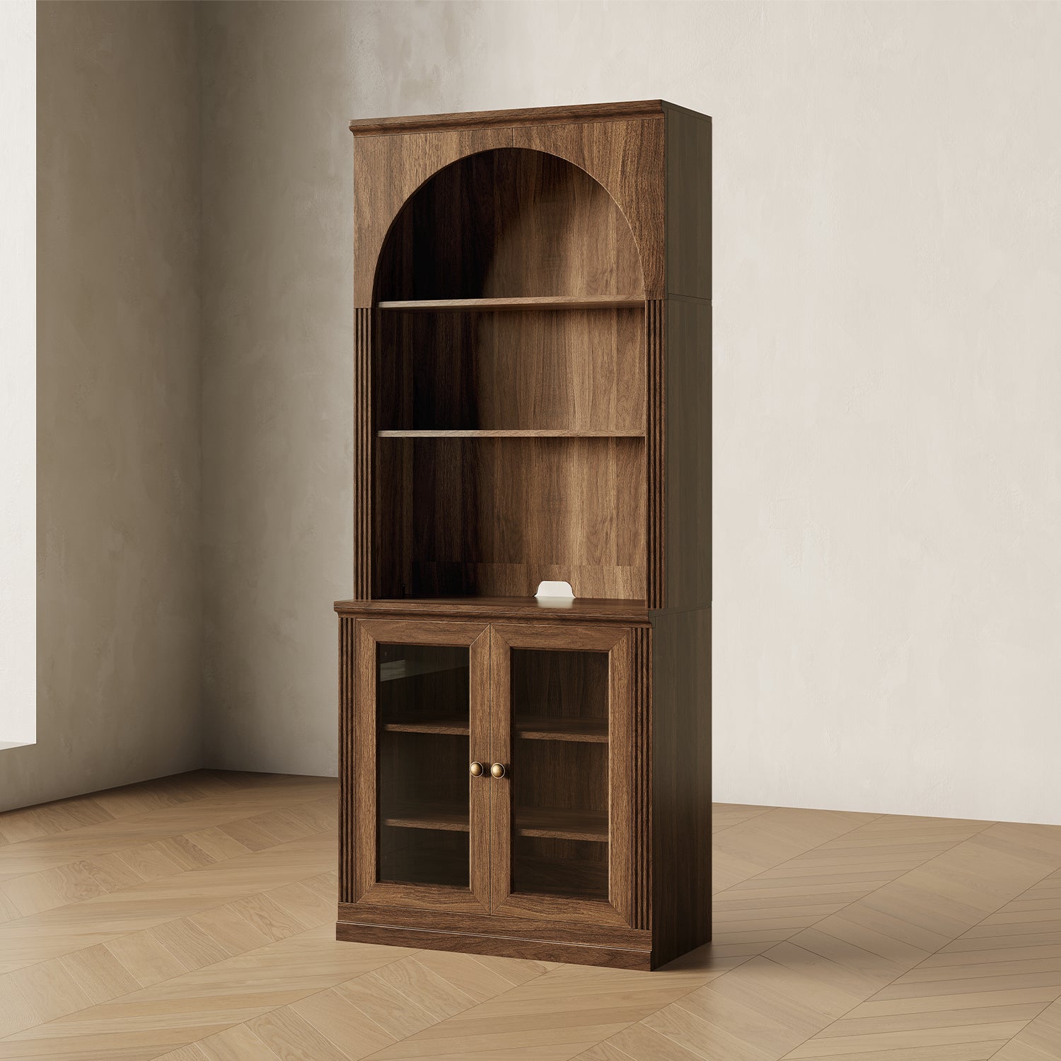 MONOS Tall Cabinet - Flat Top Display