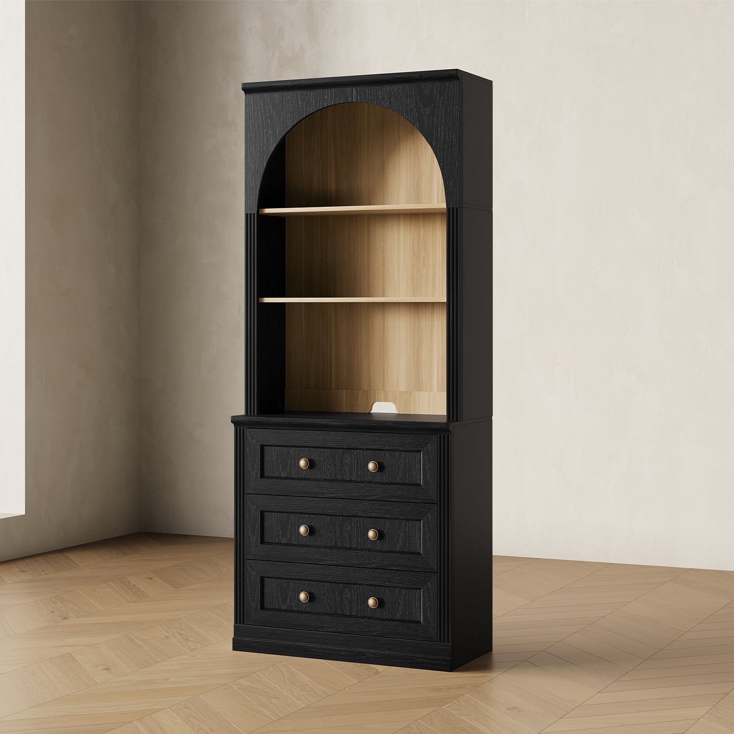 MONOS Tall Cabinet - Flat Top Drawer