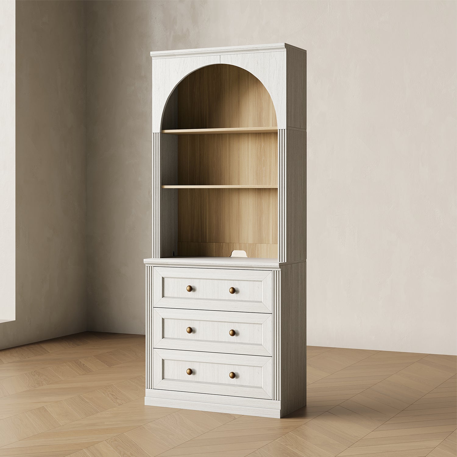 MONOS Tall Cabinet - Flat Top Drawer