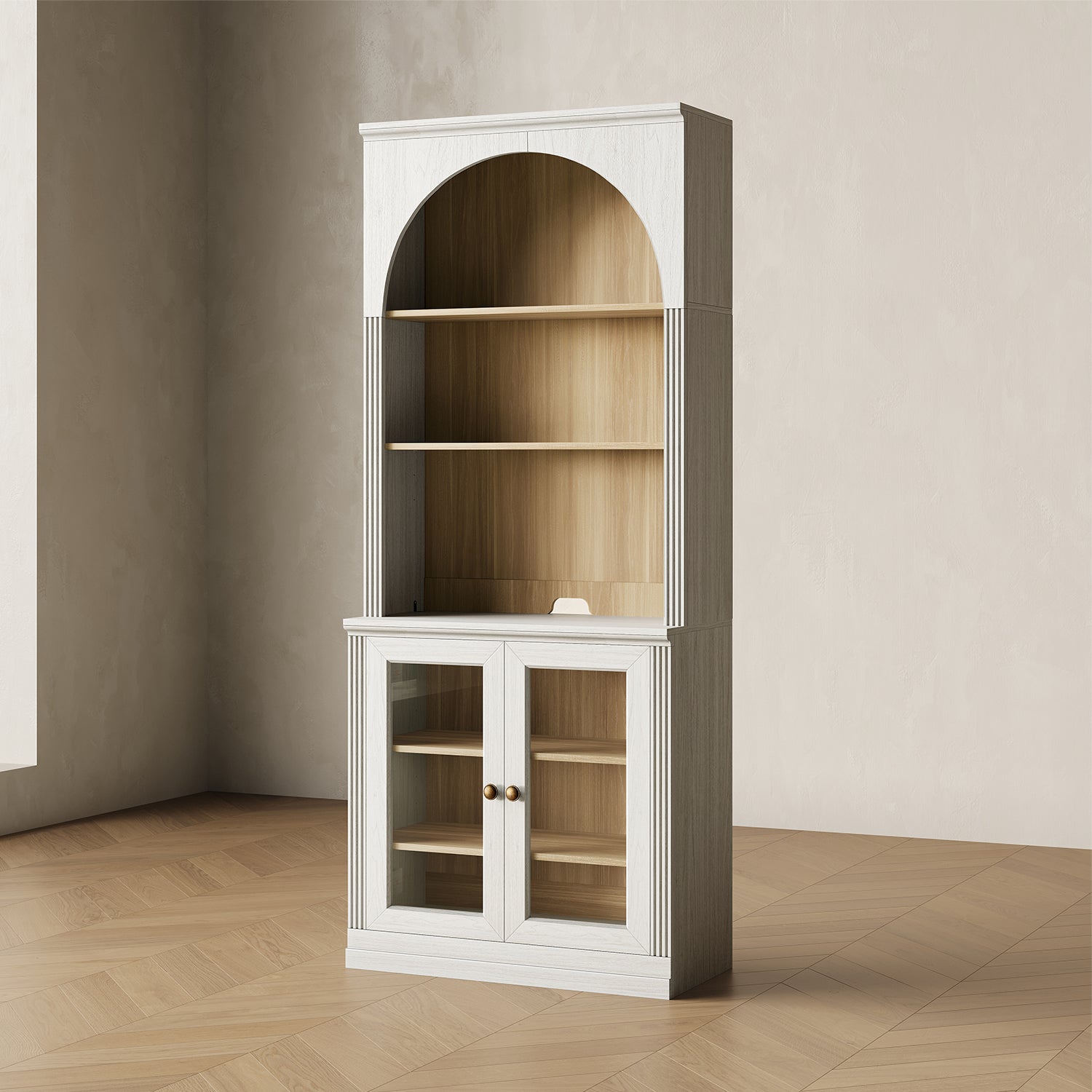 MONOS Tall Cabinet - Flat Top Display