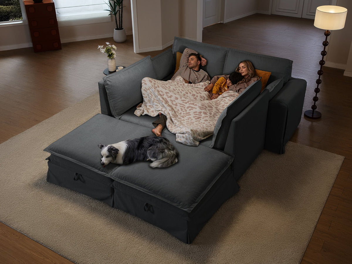 DUETTO Nano-Shield™ Fabric 6 Seats Sleeper