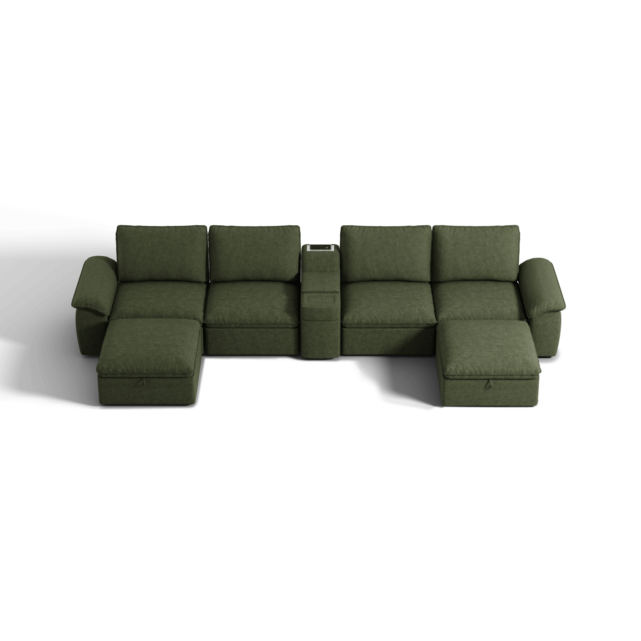 SOMA Motion I 6 Seat U - shaped, with Nap Armrests & Console
