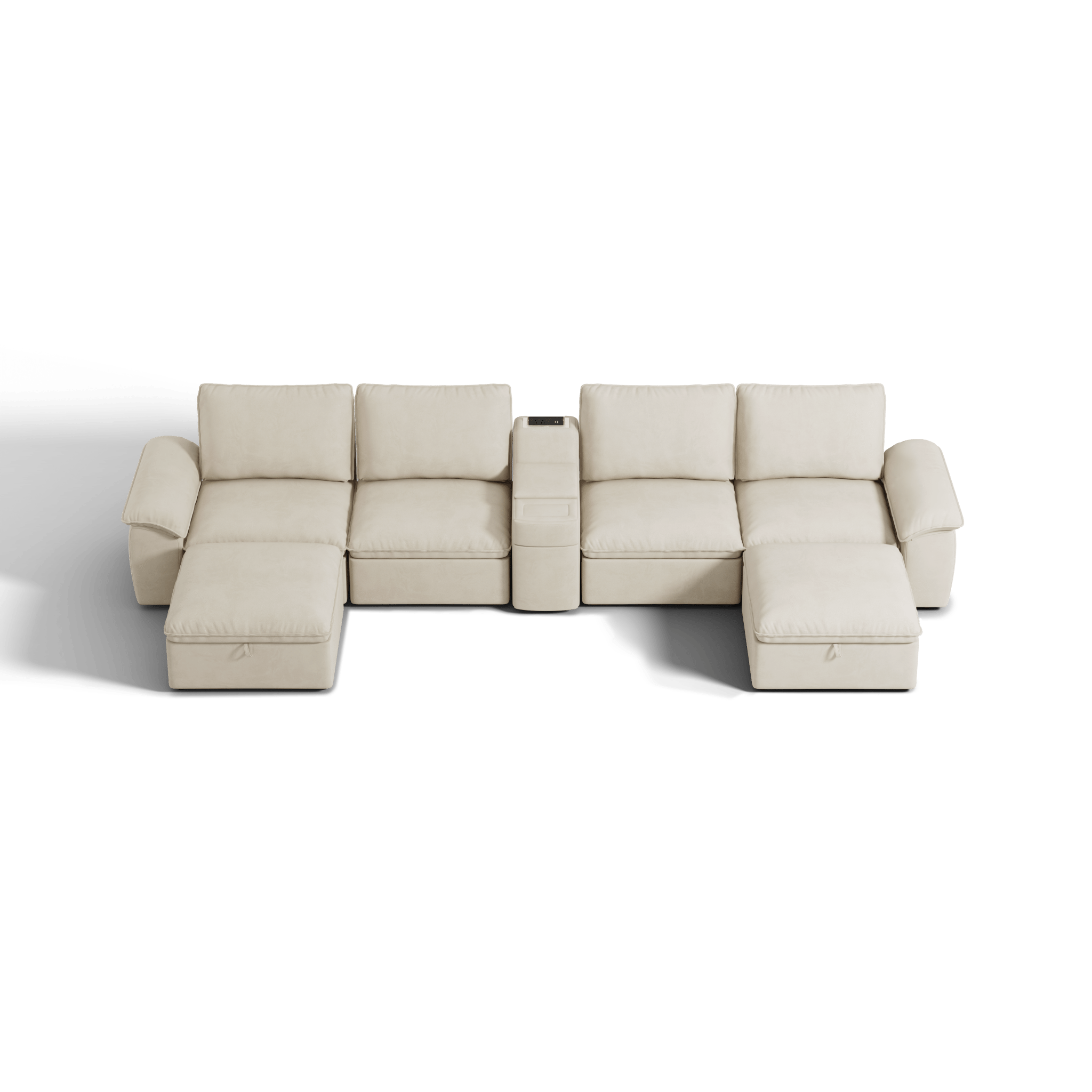 SOMA Motion I 6 Seat U - shaped, with Nap Armrests & Console