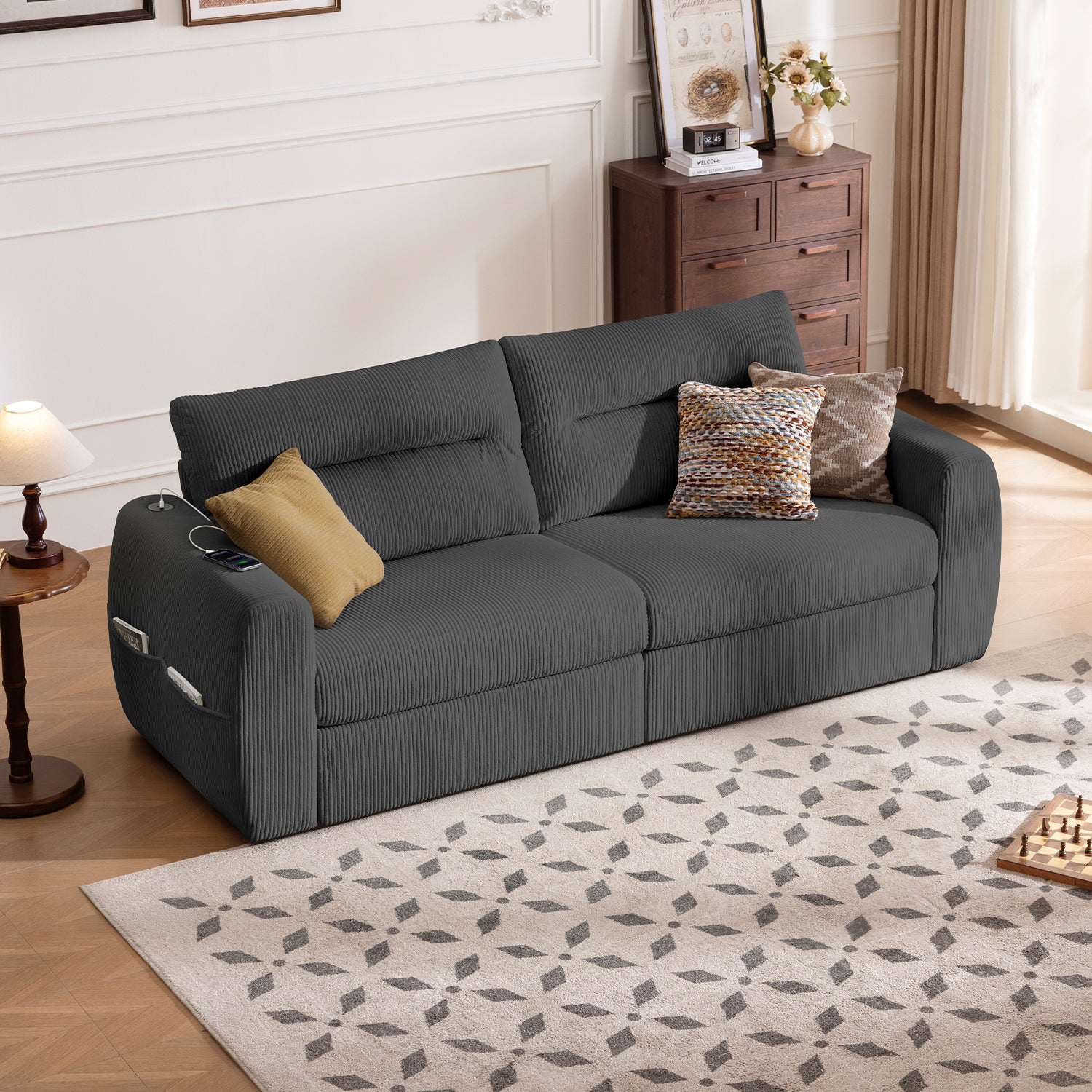 COVE Storage Loveseat Sofa