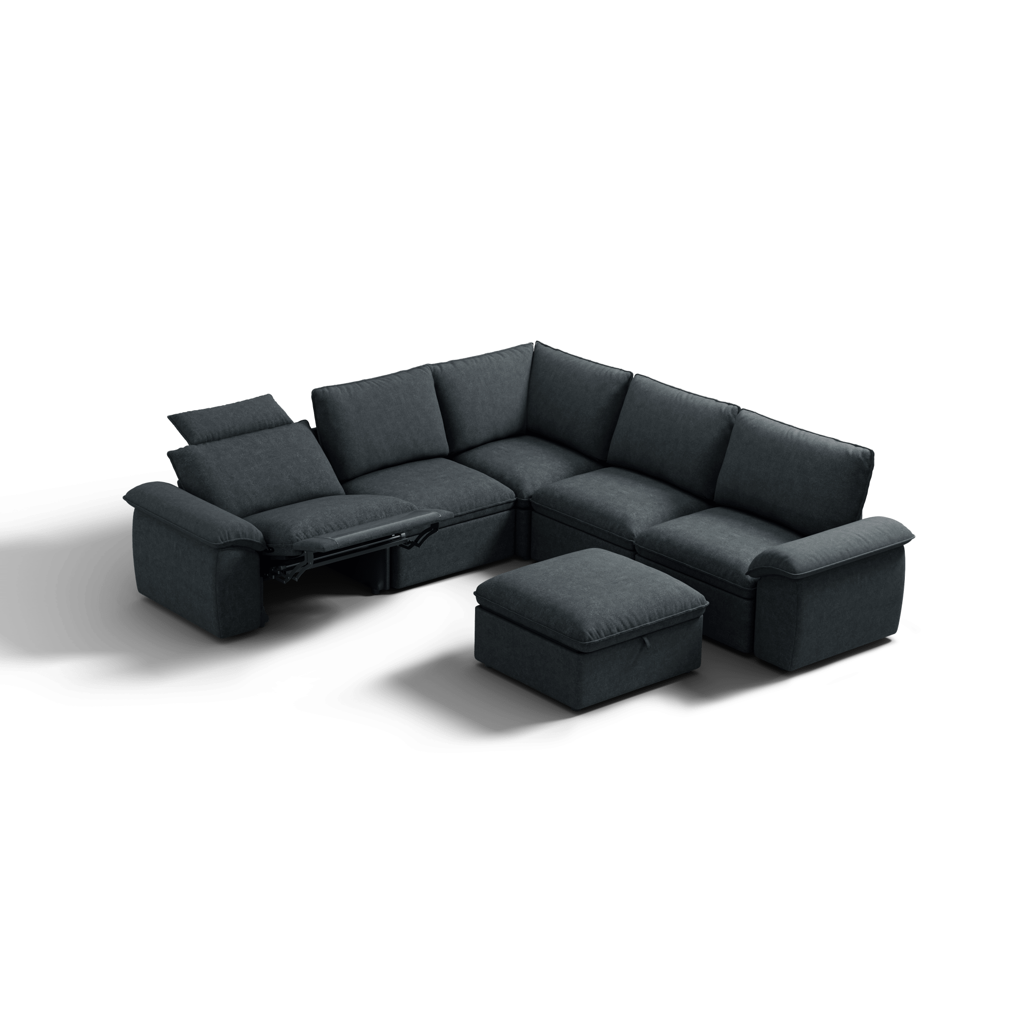 SOMA Motion II 6 Seat V - shaped, with Recliner & Nap Armrests