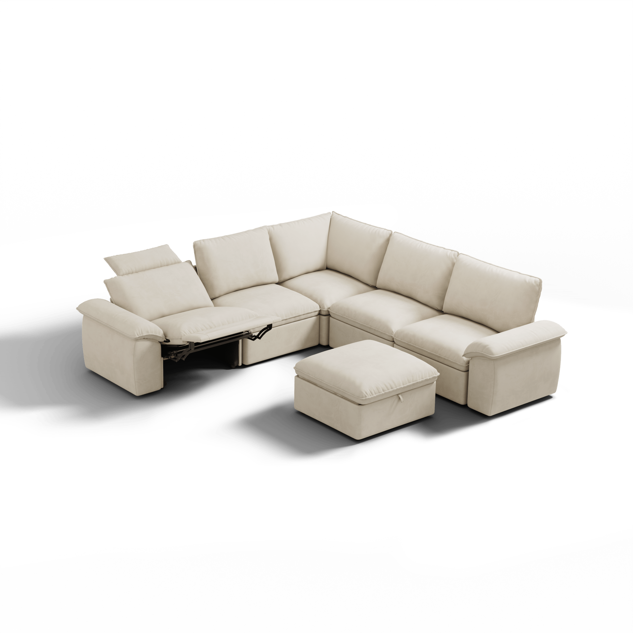 SOMA Motion II 6 Seat V - shaped, with Recliner & Nap Armrests