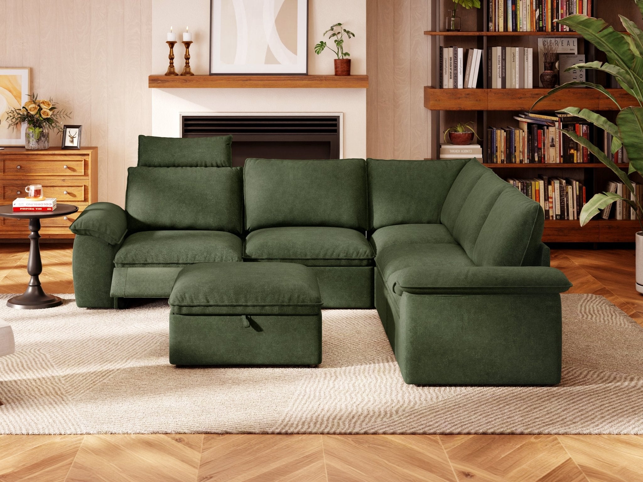 SOMA Motion II 6 Seat V - shaped, with Recliner & Nap Armrests