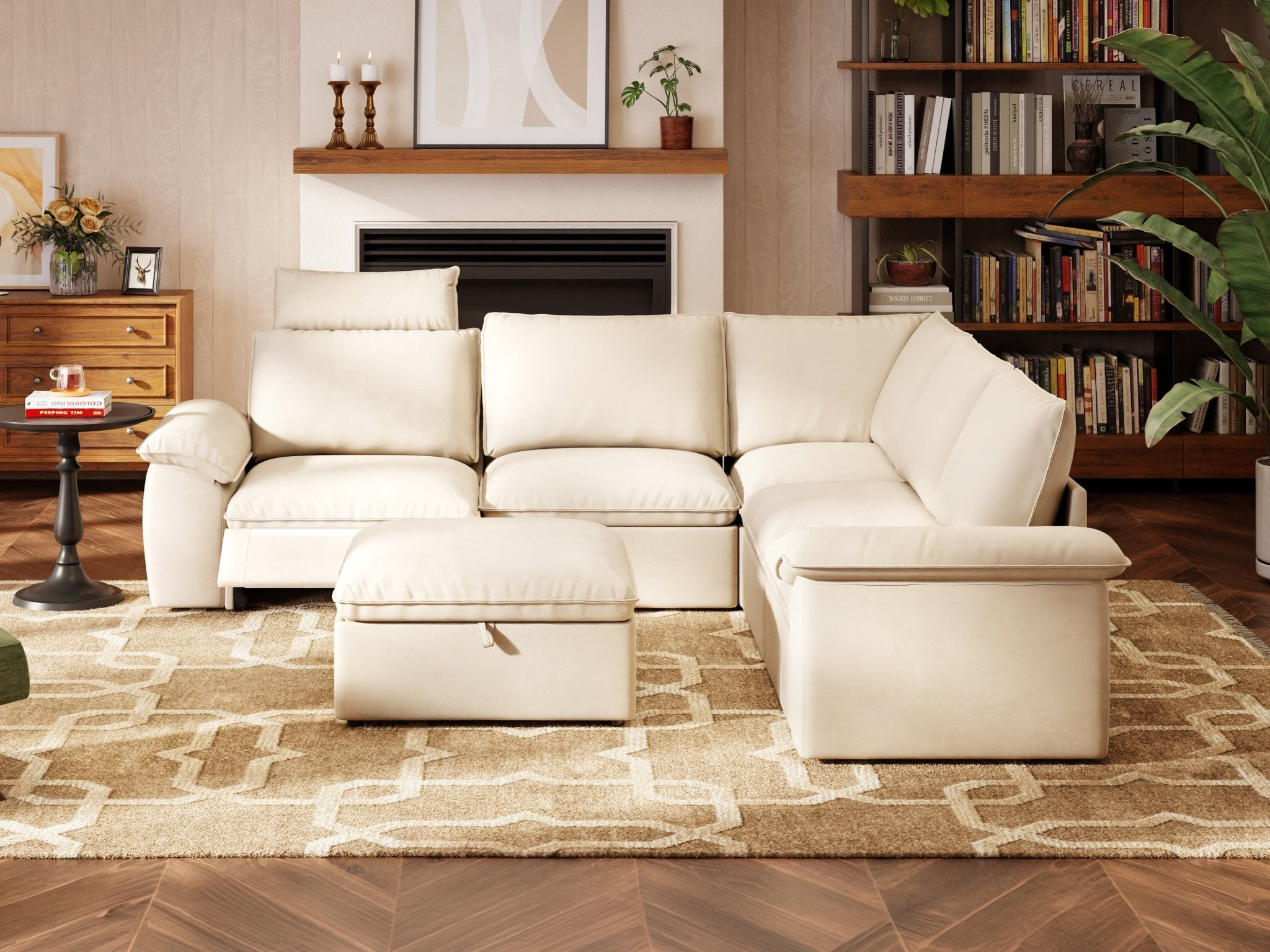 SOMA Motion II 6 Seat V - shaped, with Recliner & Nap Armrests