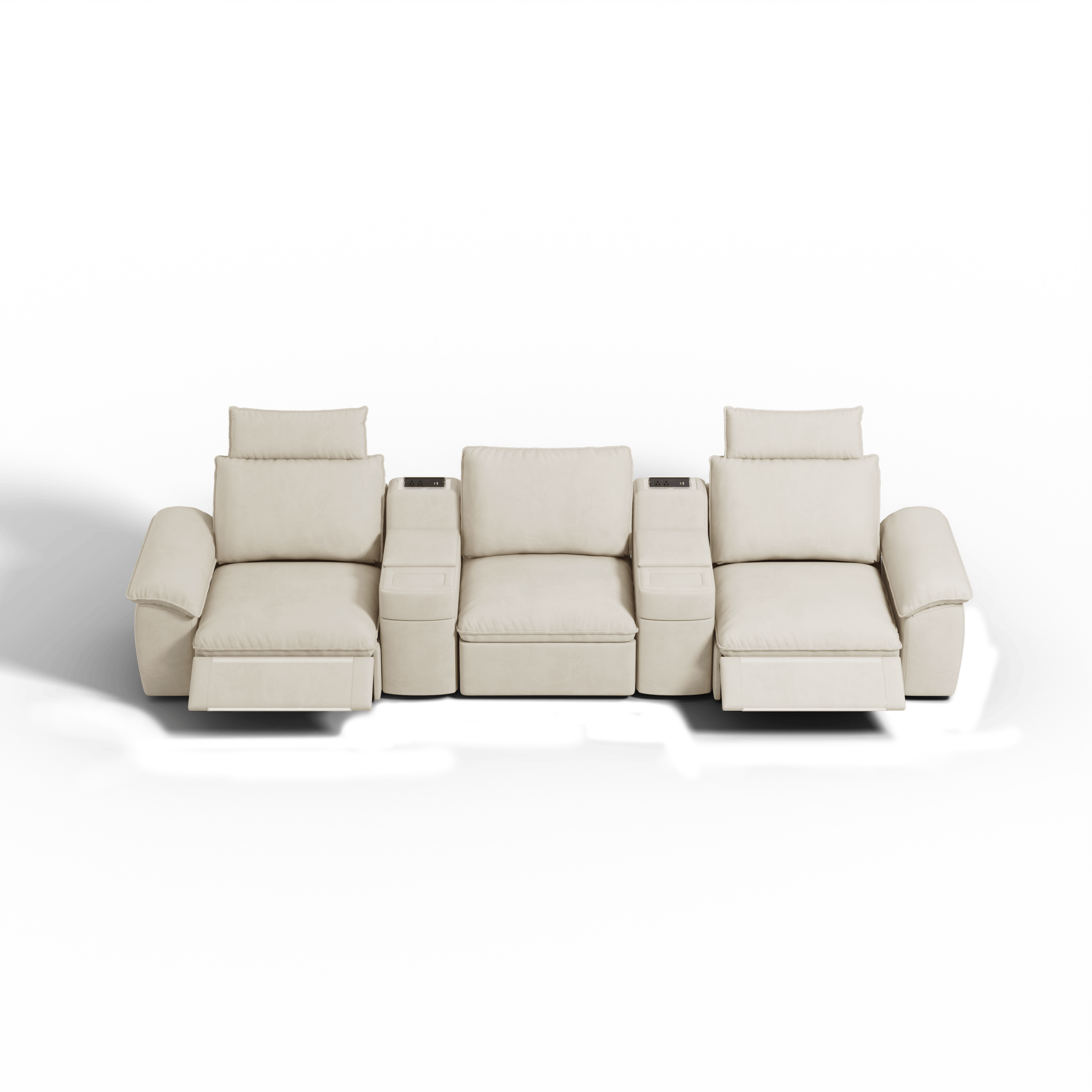 SOMA Prestige 3 Seat, with 2 Recliners & 2 Consoles | Nap Armrests