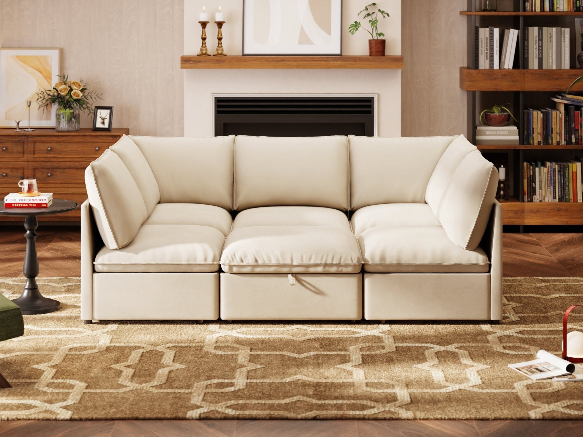 SOMA Origins I 6 Seat Sleeper, with 3 Ottomans