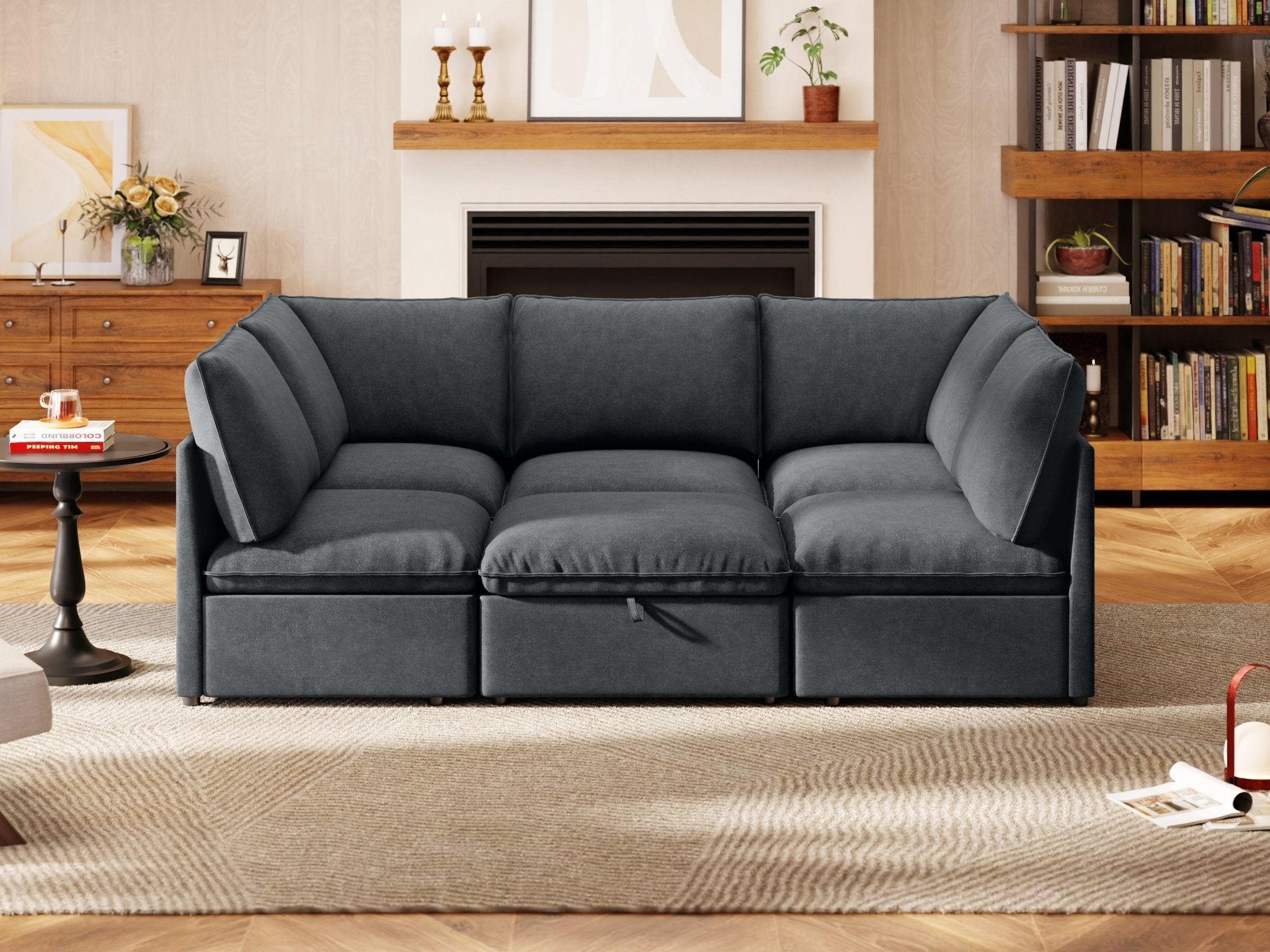 SOMA Origins I 6 Seat Sleeper, with 3 Ottomans