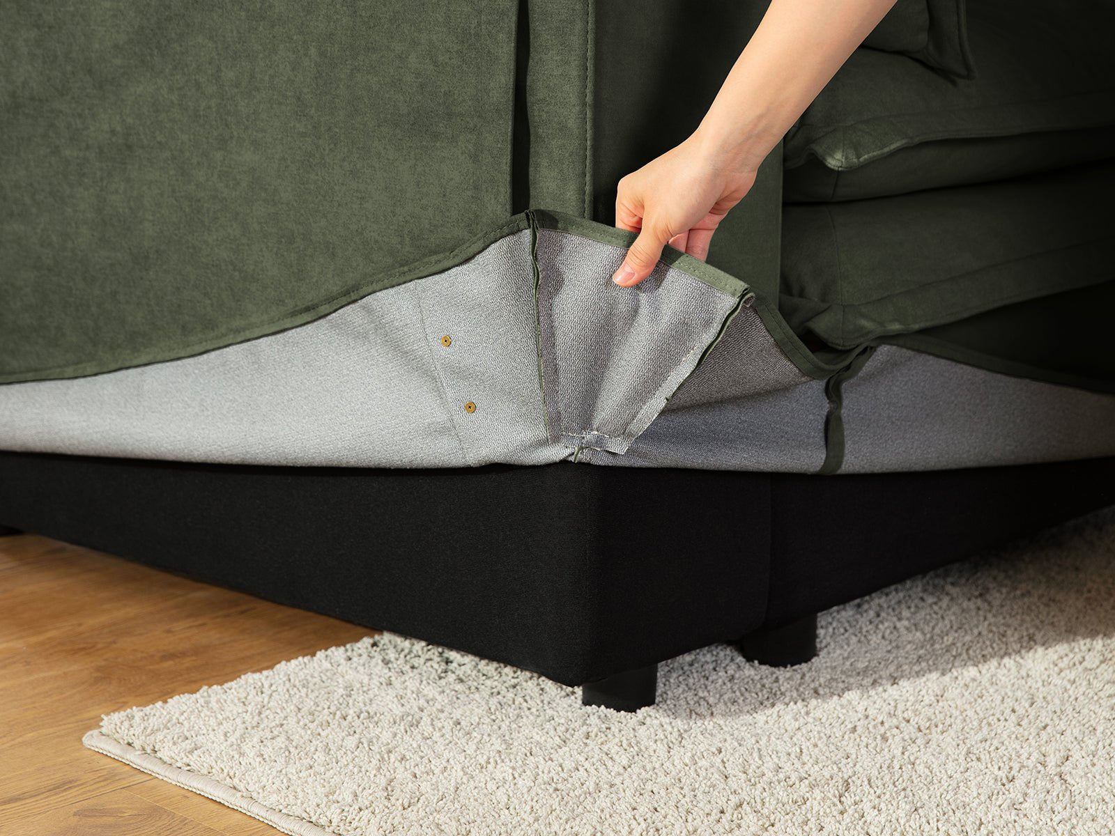 DUETTO Nano - Shield™ Fabric 5 Seats with Ottoman