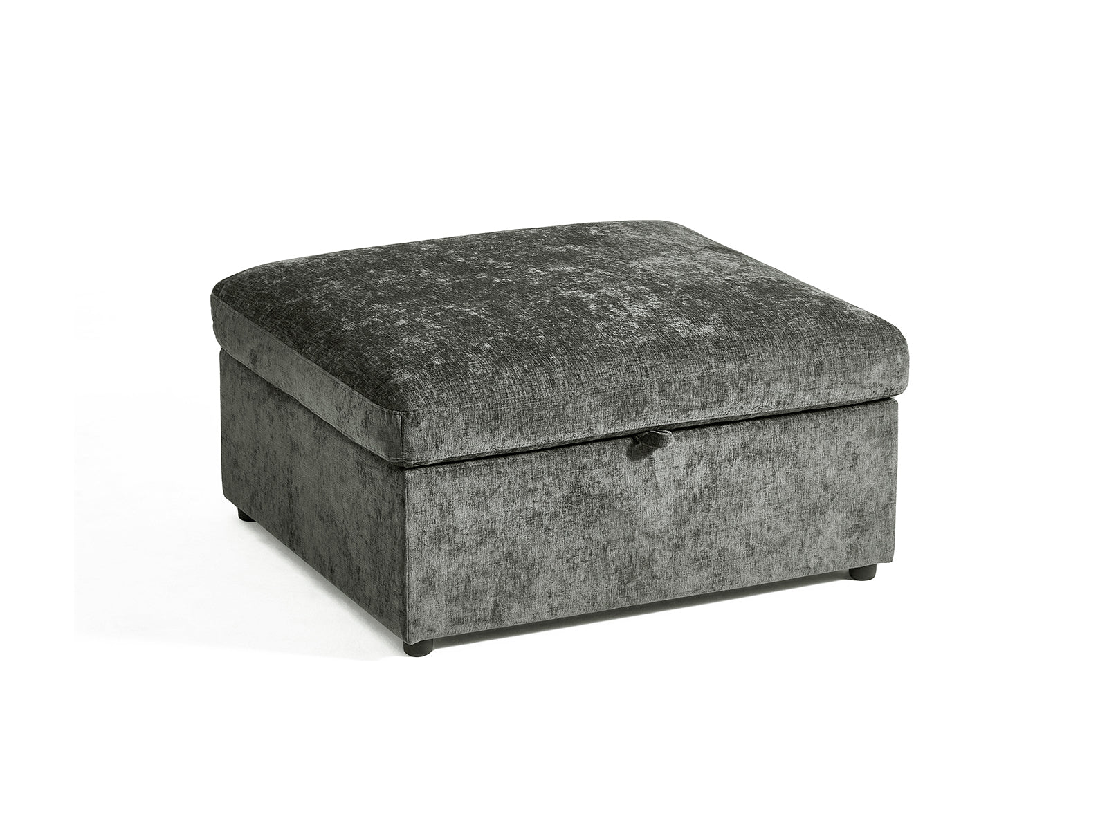 OLAR Chenille Storage Ottoman Module