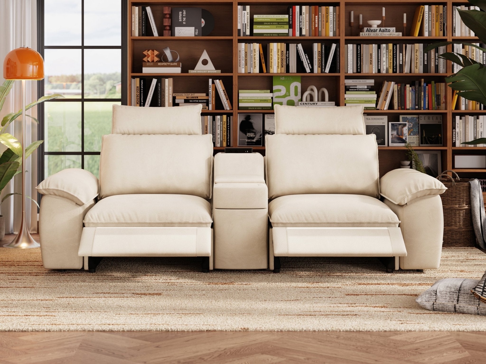 SOMA Prestige 2 Seat Recliner, with Console | Nap Armrests