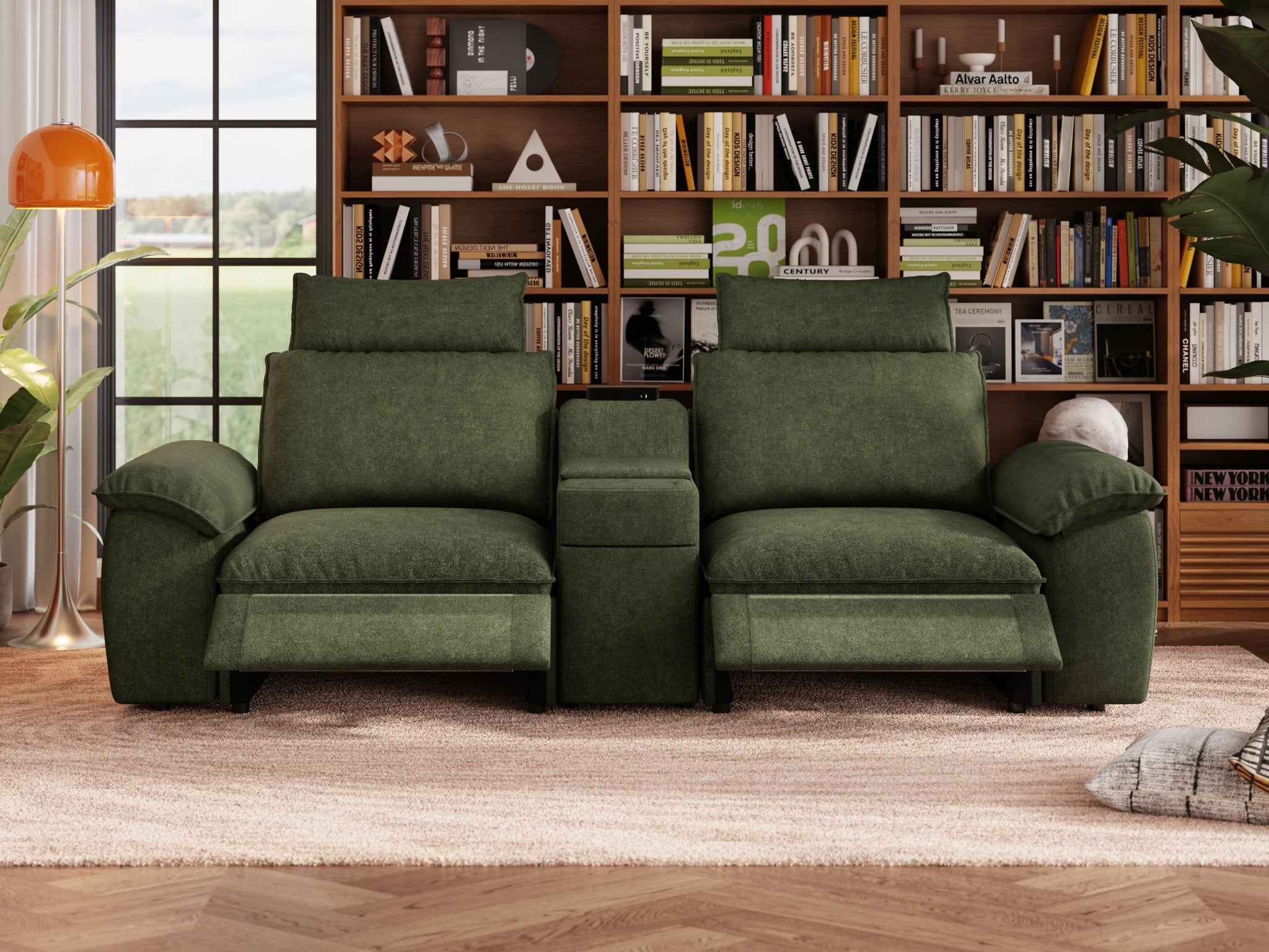 SOMA Prestige 2 Seat Recliner, with Console | Nap Armrests