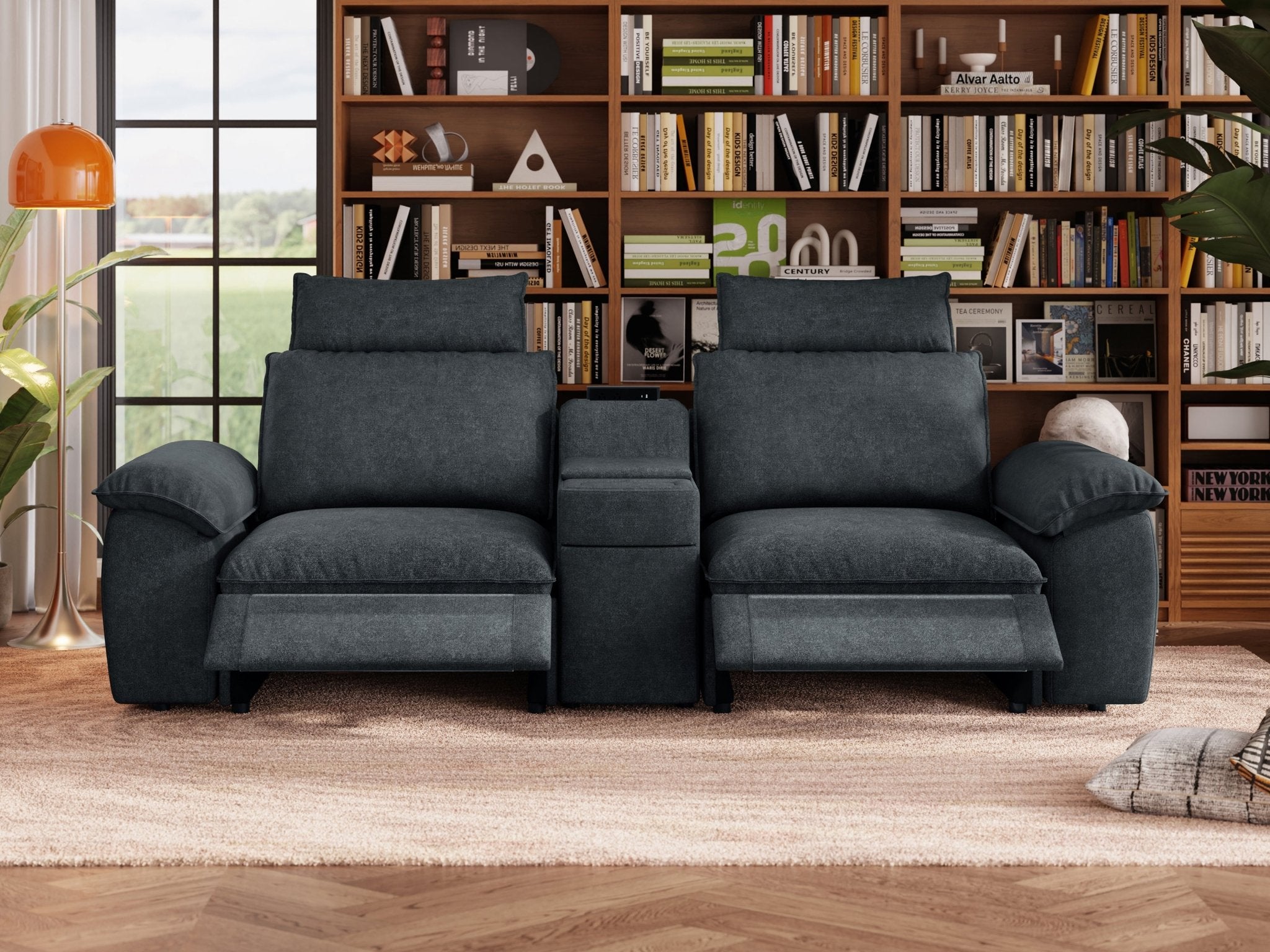 SOMA Prestige 2 Seat Recliner, with Console | Nap Armrests