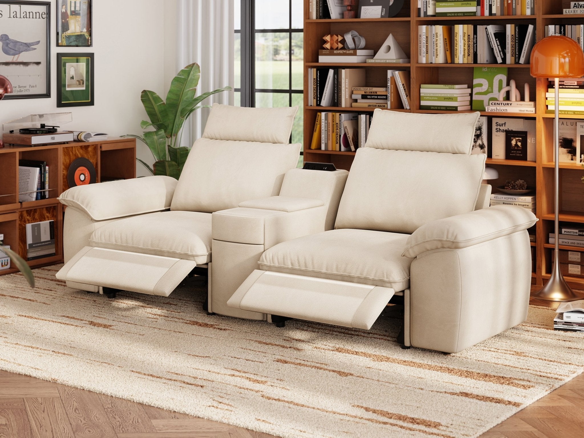 SOMA Prestige 2 Seat Recliner, with Console | Nap Armrests