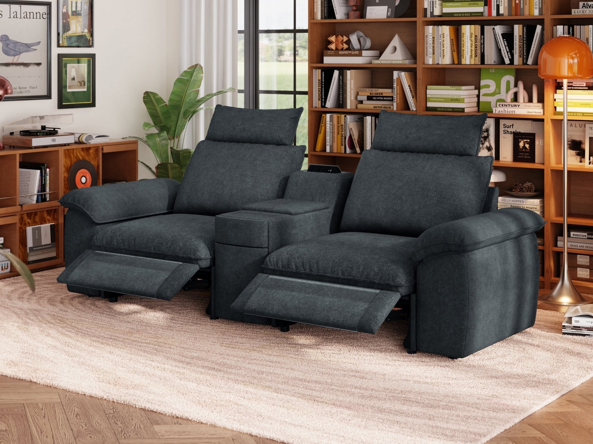 SOMA Prestige 2 Seat Recliner, with Console | Nap Armrests