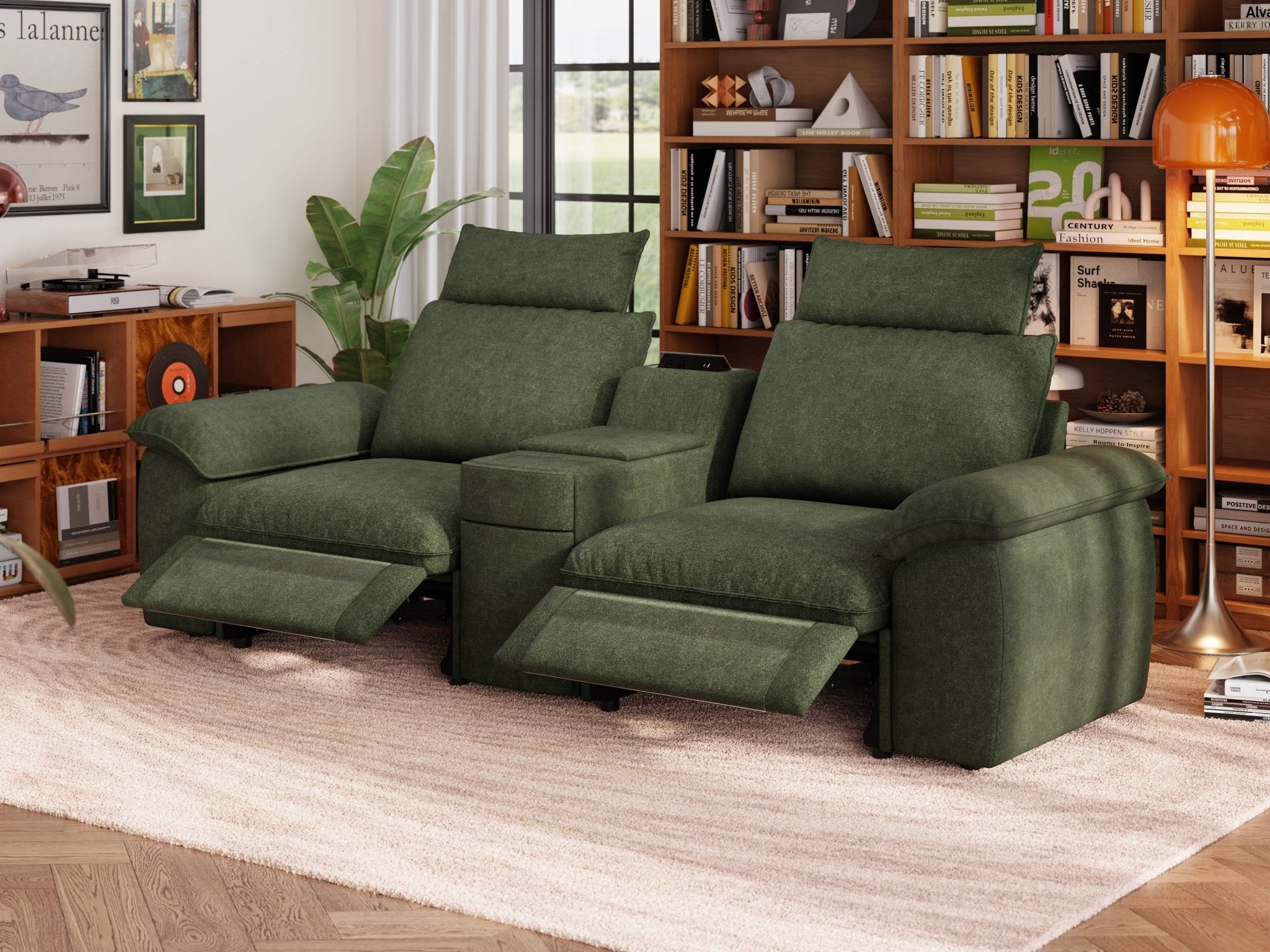 SOMA Prestige 2 Seat Recliner, with Console | Nap Armrests