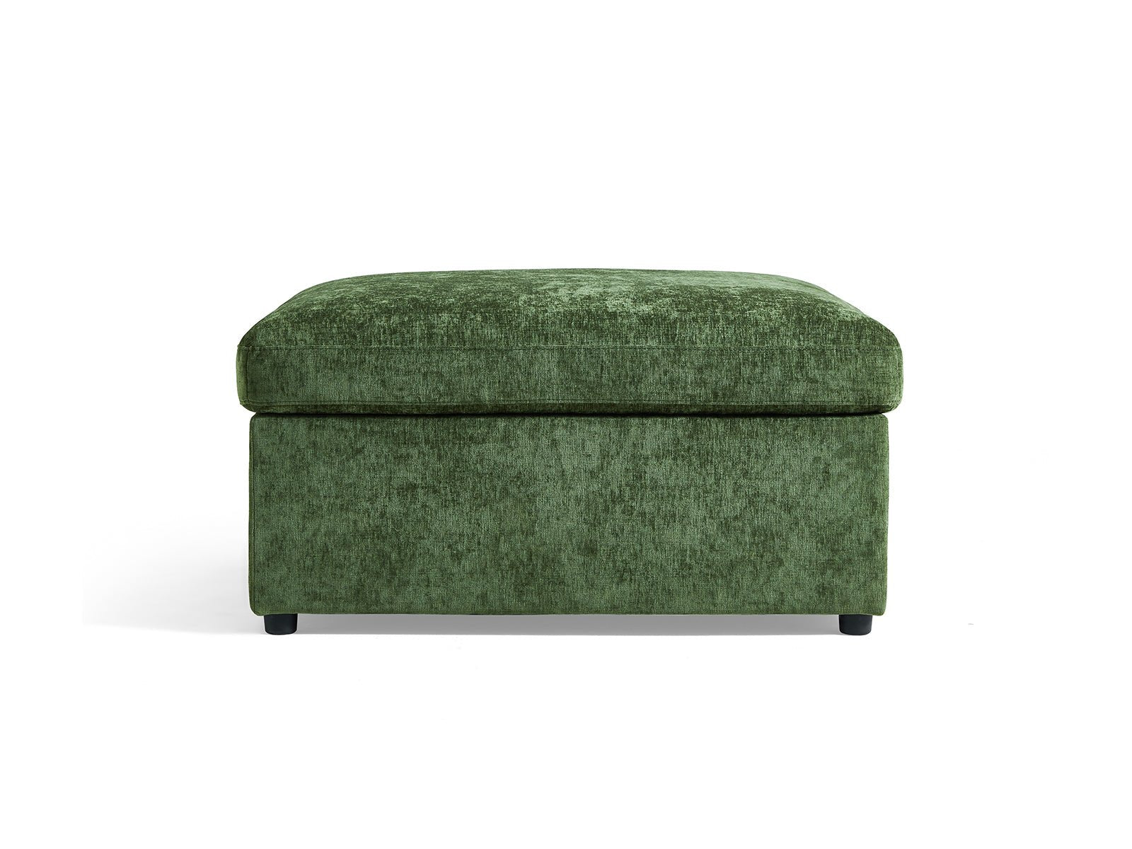 OLAR Chenille Storage Ottoman Module