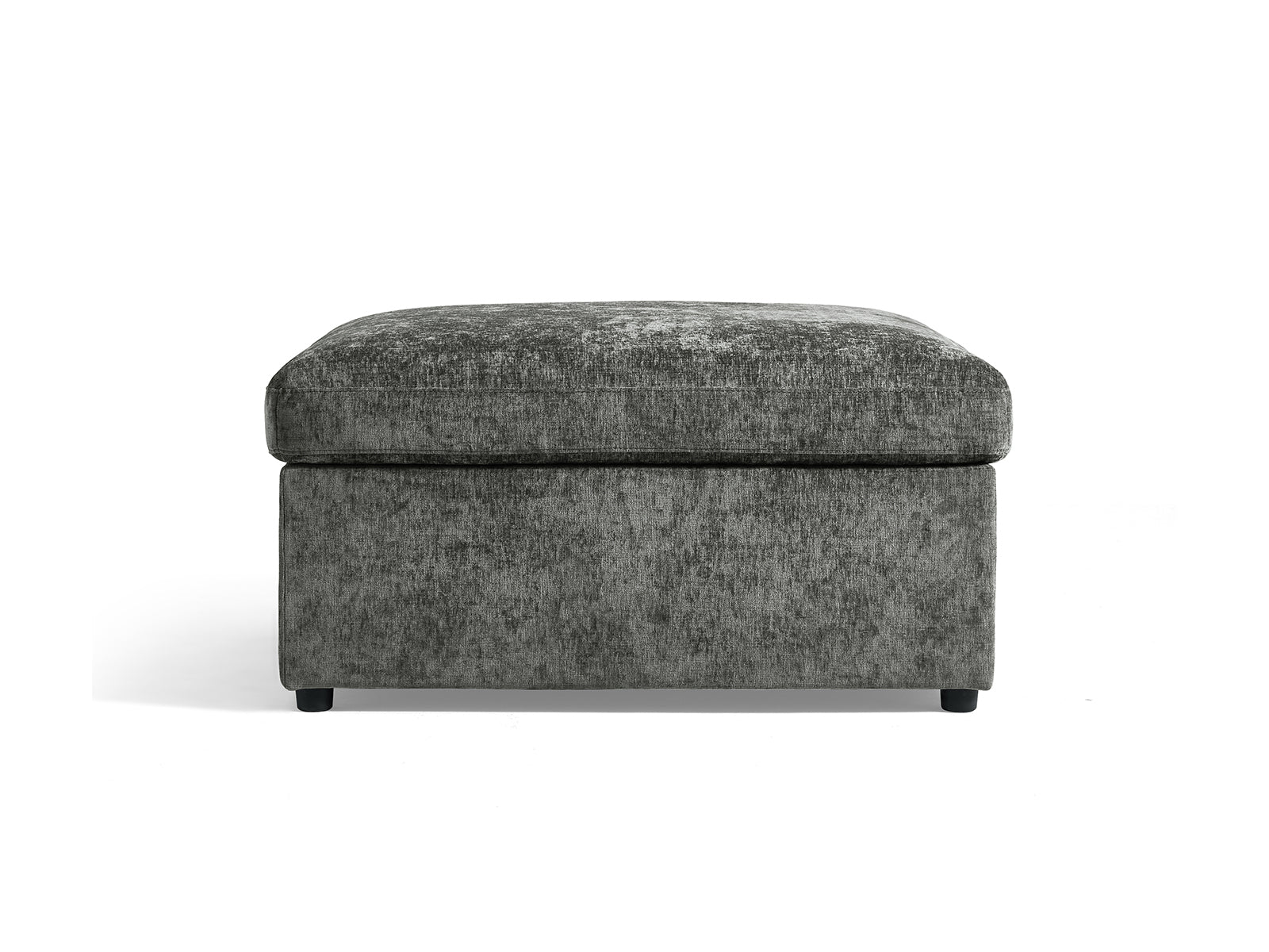 OLAR Chenille Storage Ottoman Module