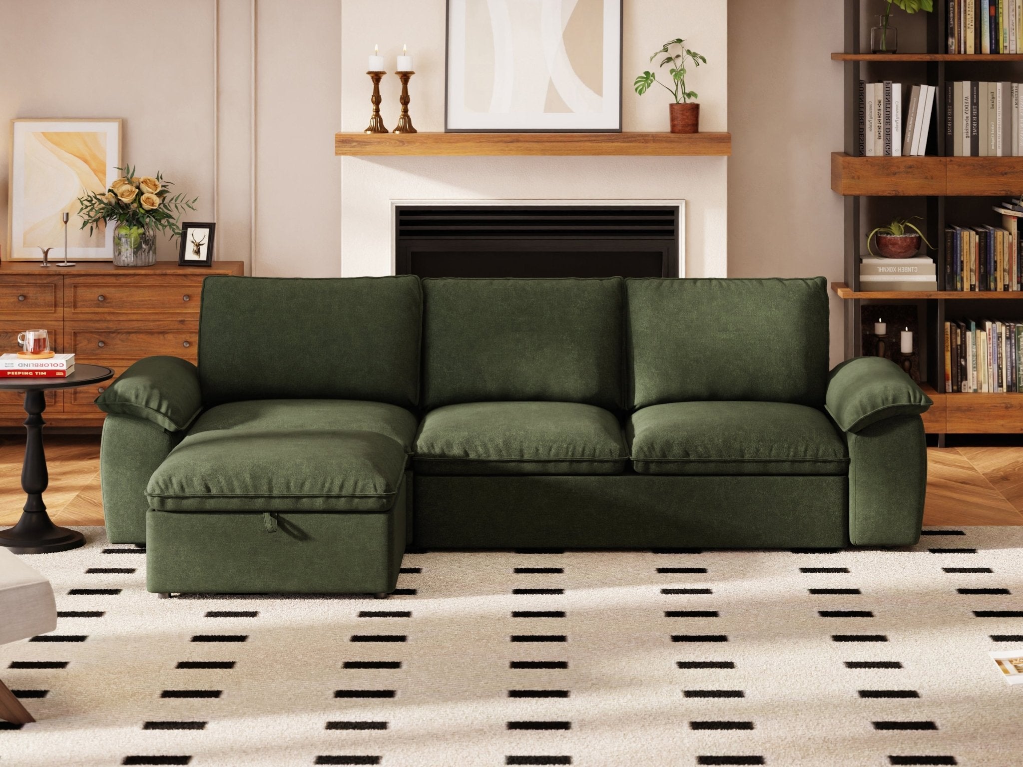 SOMA Retreat I 4 Seat L - shaped, with Hidden Guest Bed | Nap Armrests