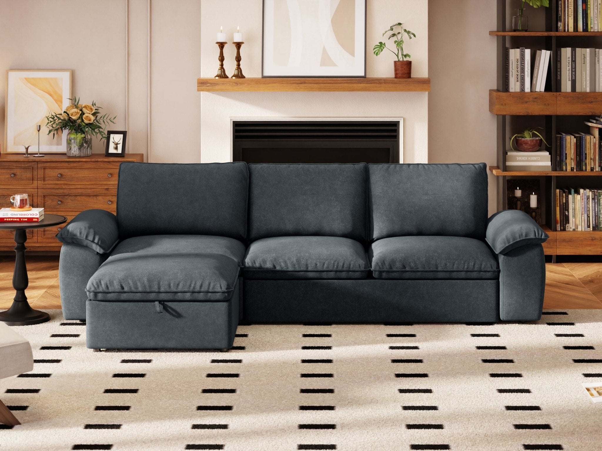 SOMA Retreat I 4 Seat L - shaped, with Hidden Guest Bed | Nap Armrests