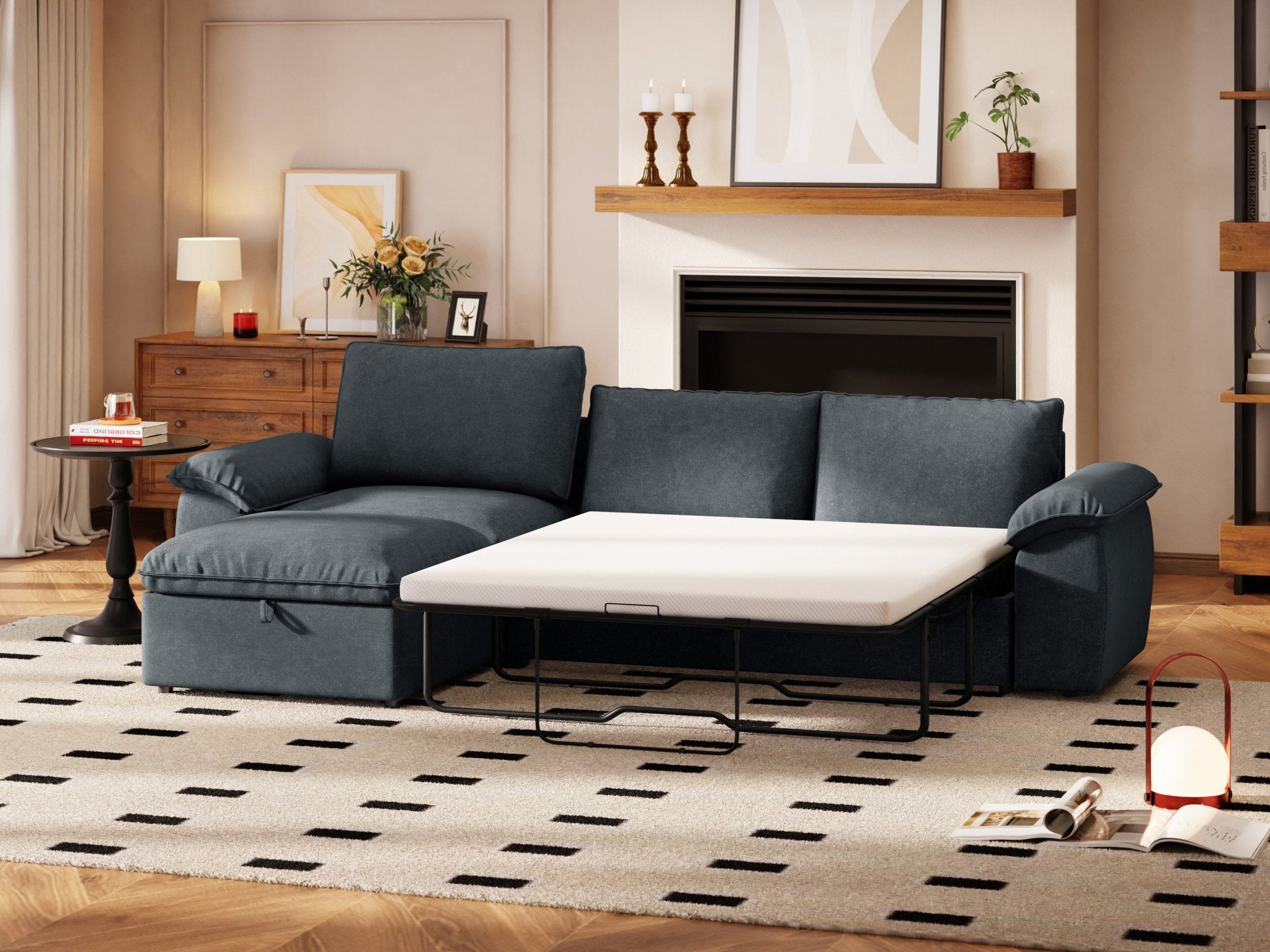 SOMA Retreat I 4 Seat L - shaped, with Hidden Guest Bed | Nap Armrests