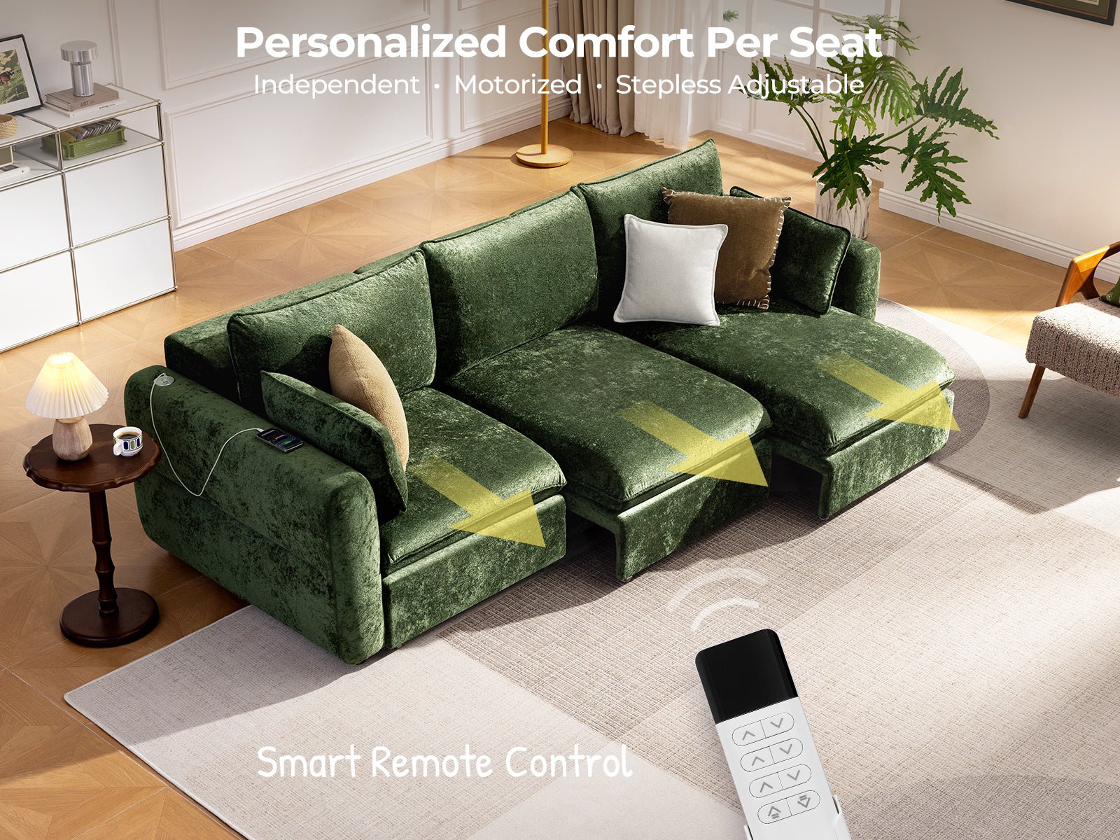 DOVA Oversized Electric Extendable Sofa Bed