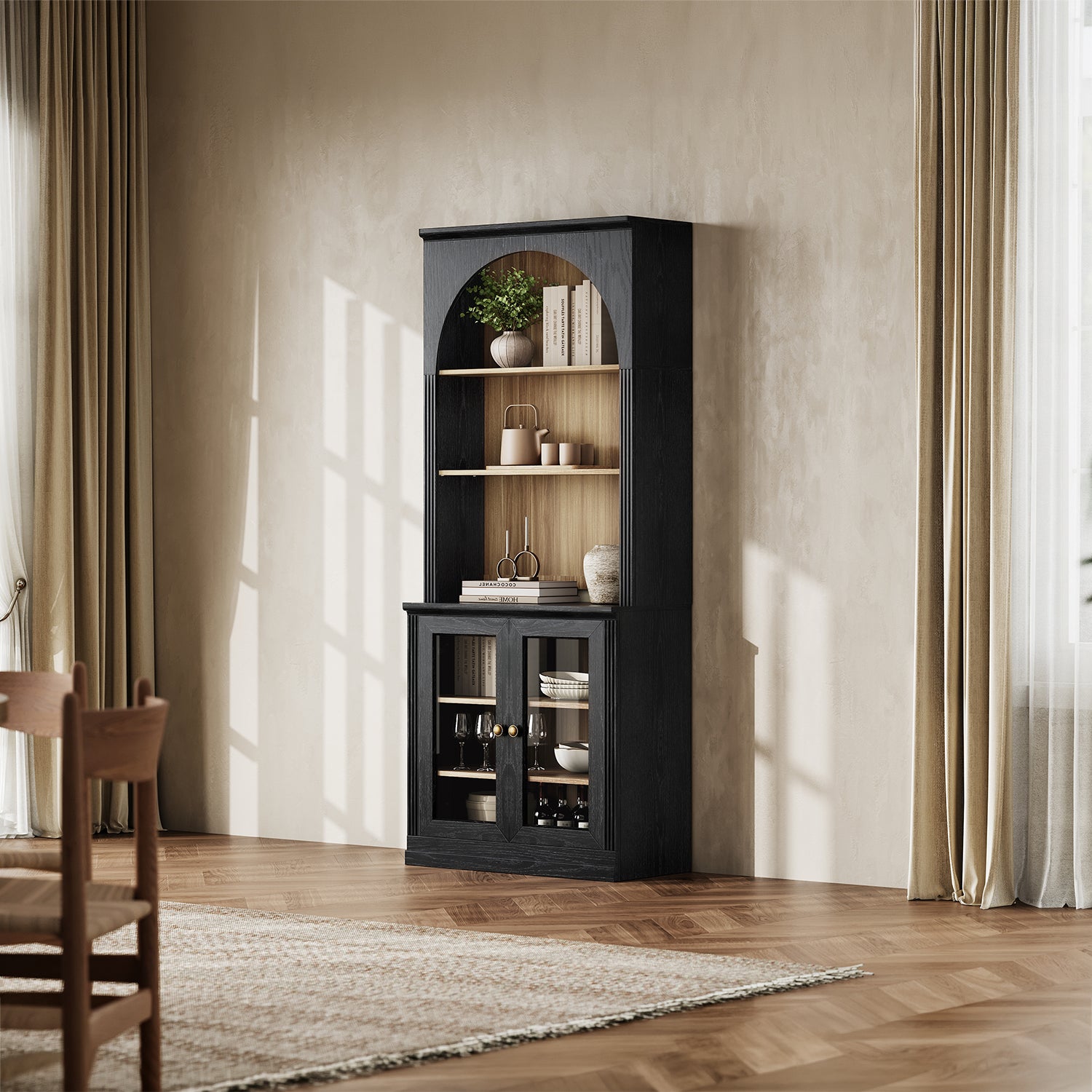 MONOS Tall Cabinet - Flat Top Display