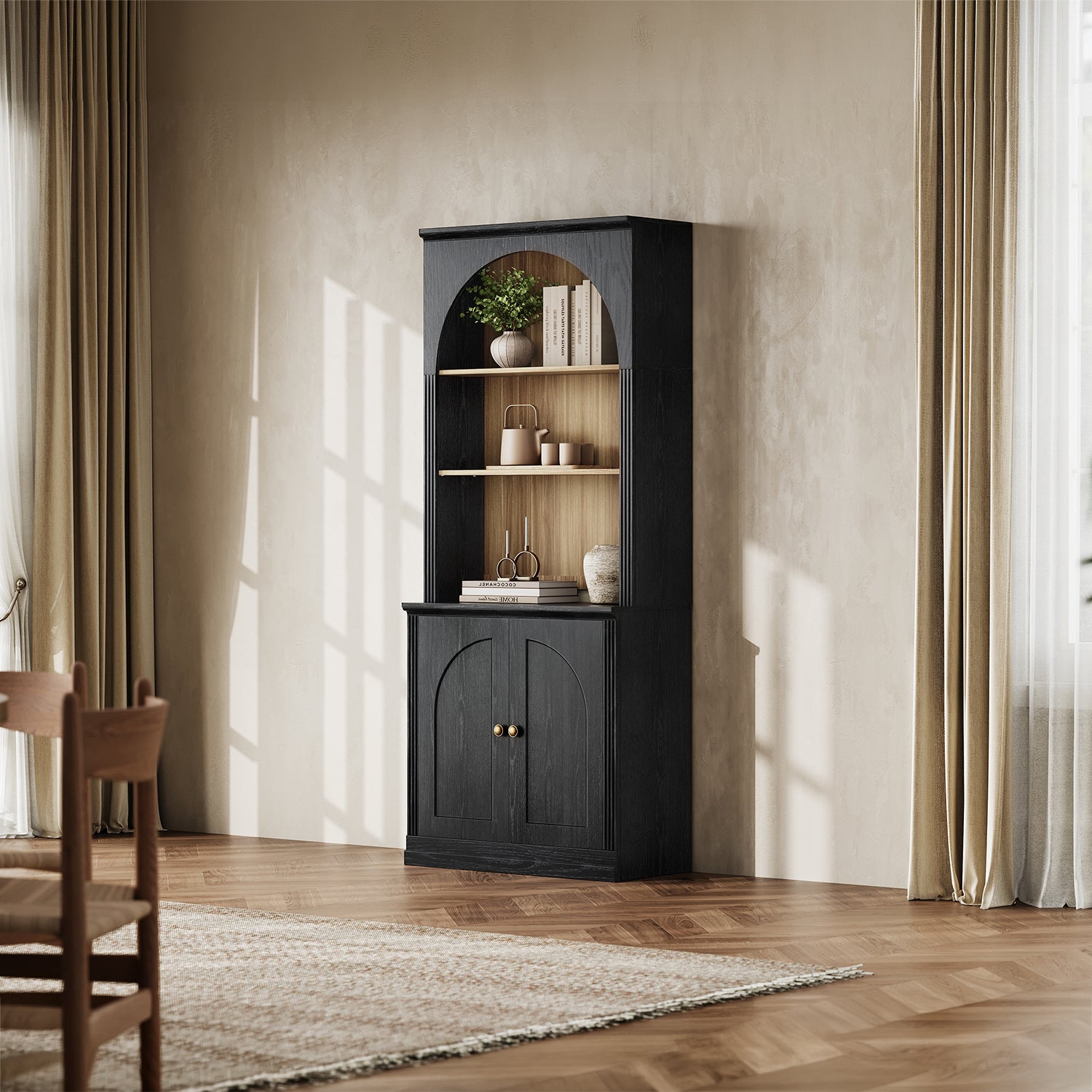 MONOS Tall Cabinet - Flat Top Sideboard