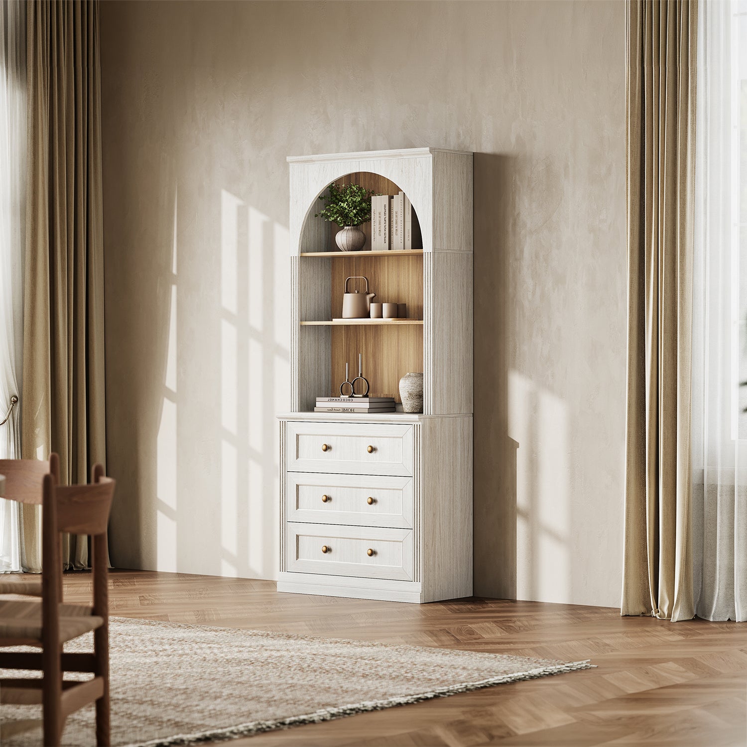 MONOS Tall Cabinet - Flat Top Drawer