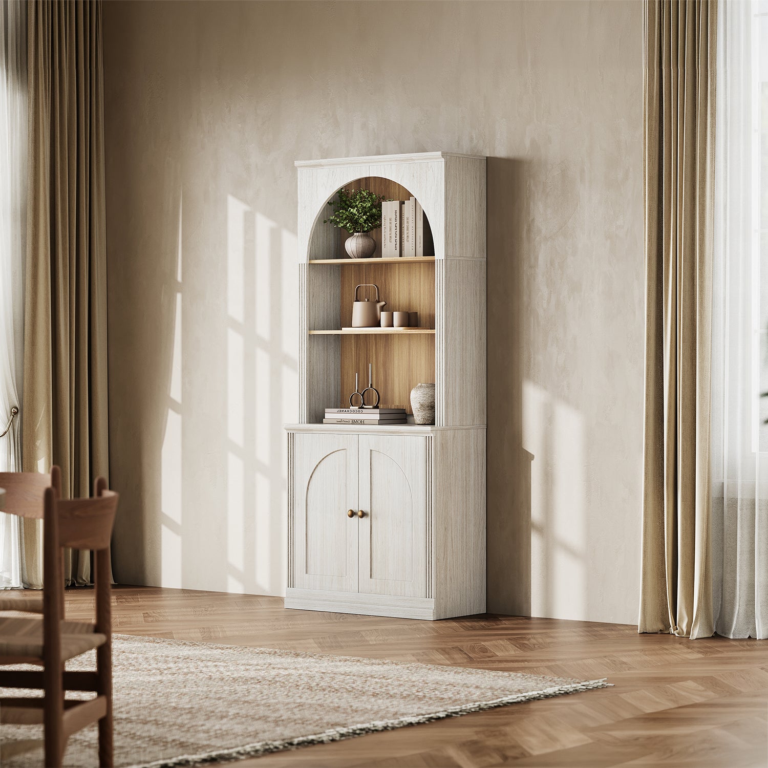 MONOS Tall Cabinet - Flat Top Sideboard