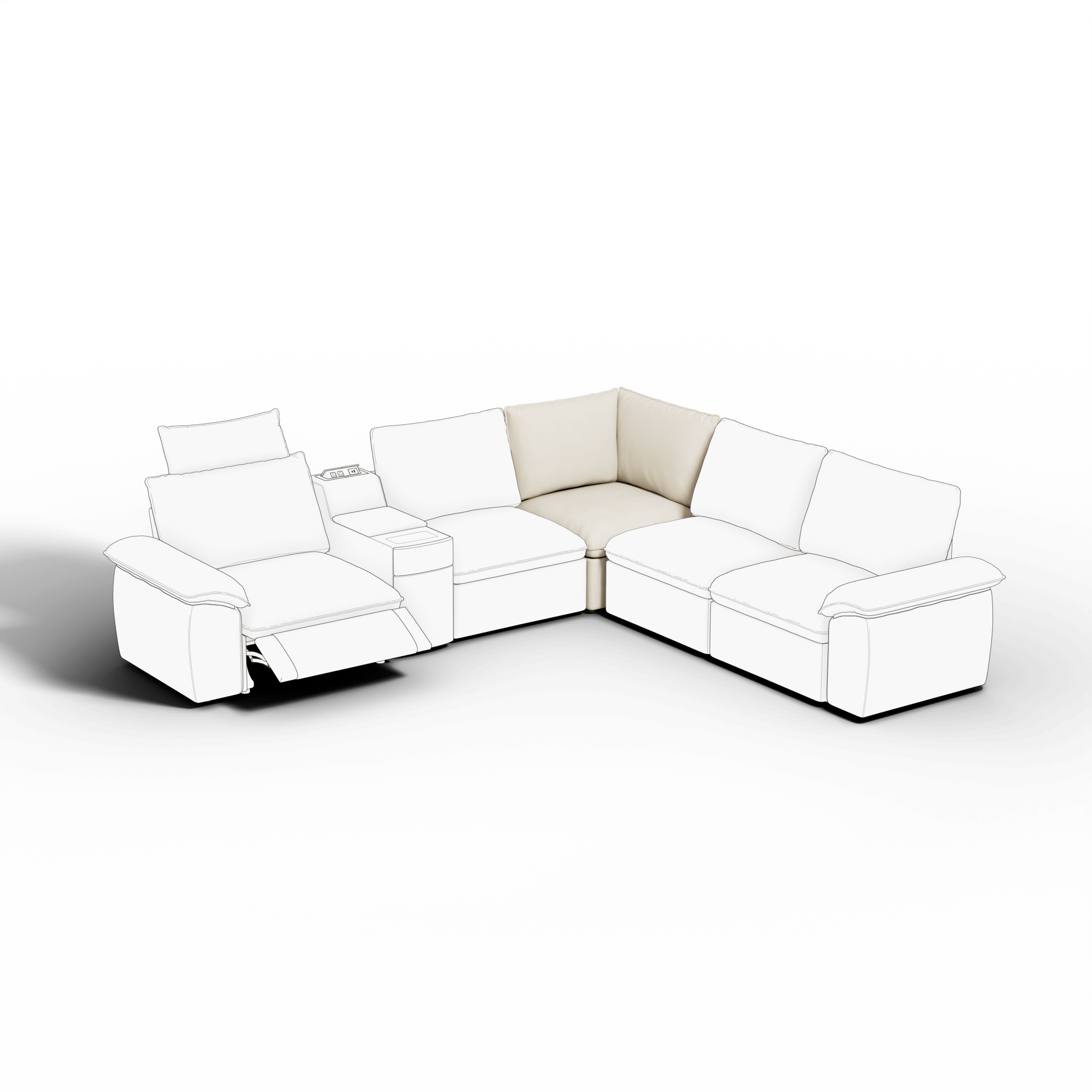 SOMA Snug Corner Seat