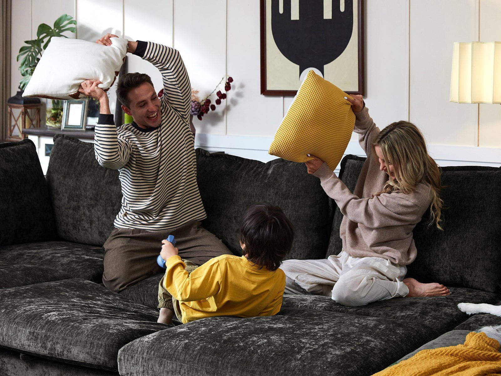 OLAR I 3 Seats with Ottoman