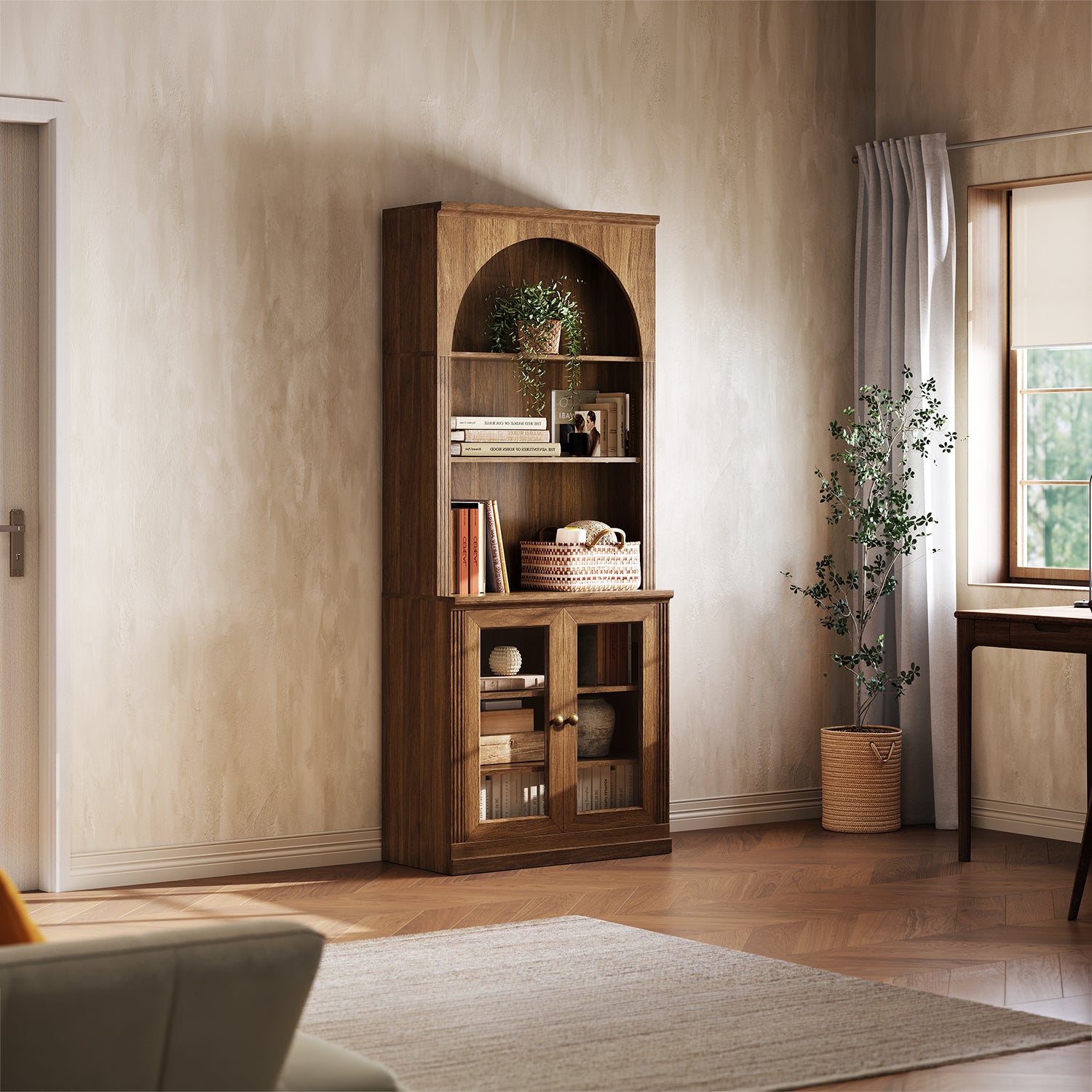 MONOS Tall Cabinet - Flat Top Display