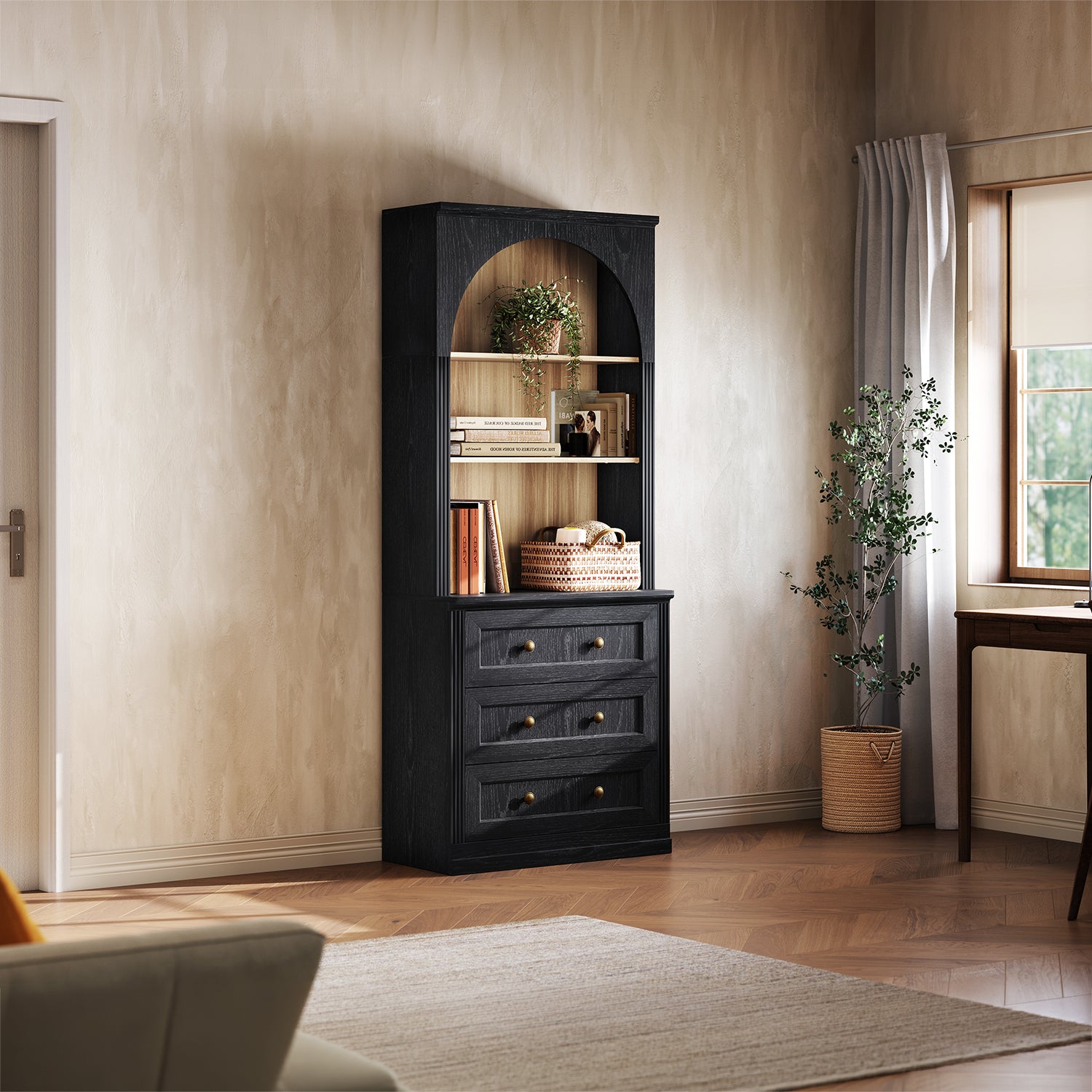 MONOS Tall Cabinet - Flat Top Drawer