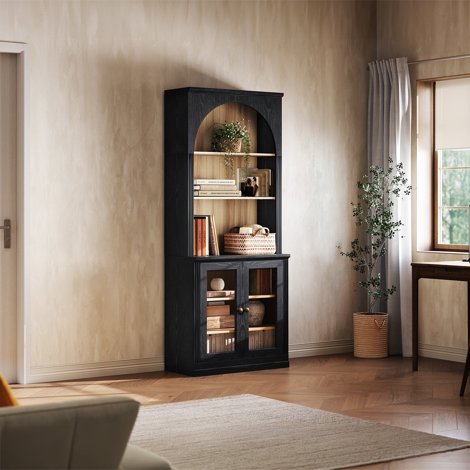 MONOS Tall Cabinet - Flat Top Display