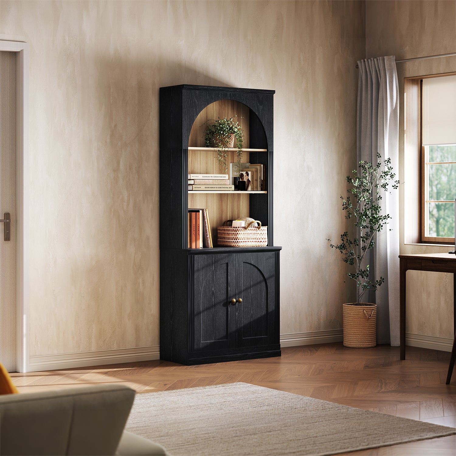 MONOS Tall Cabinet - Flat Top Sideboard