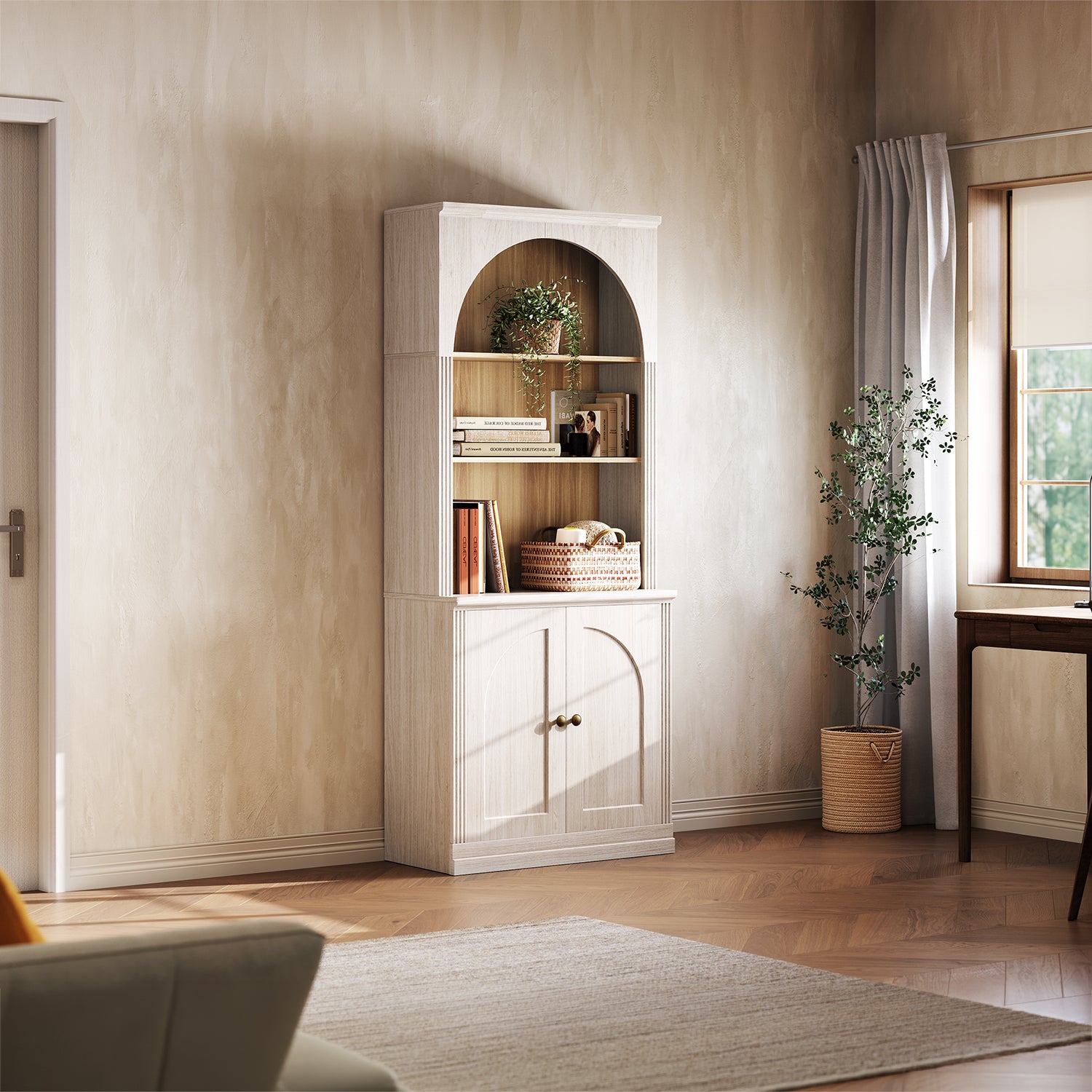 MONOS Tall Cabinet - Flat Top Sideboard