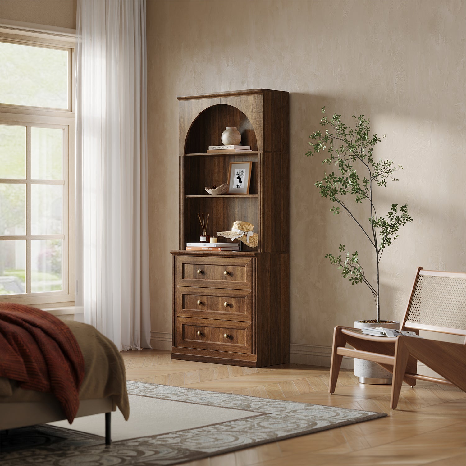 MONOS Tall Cabinet - Flat Top Drawer