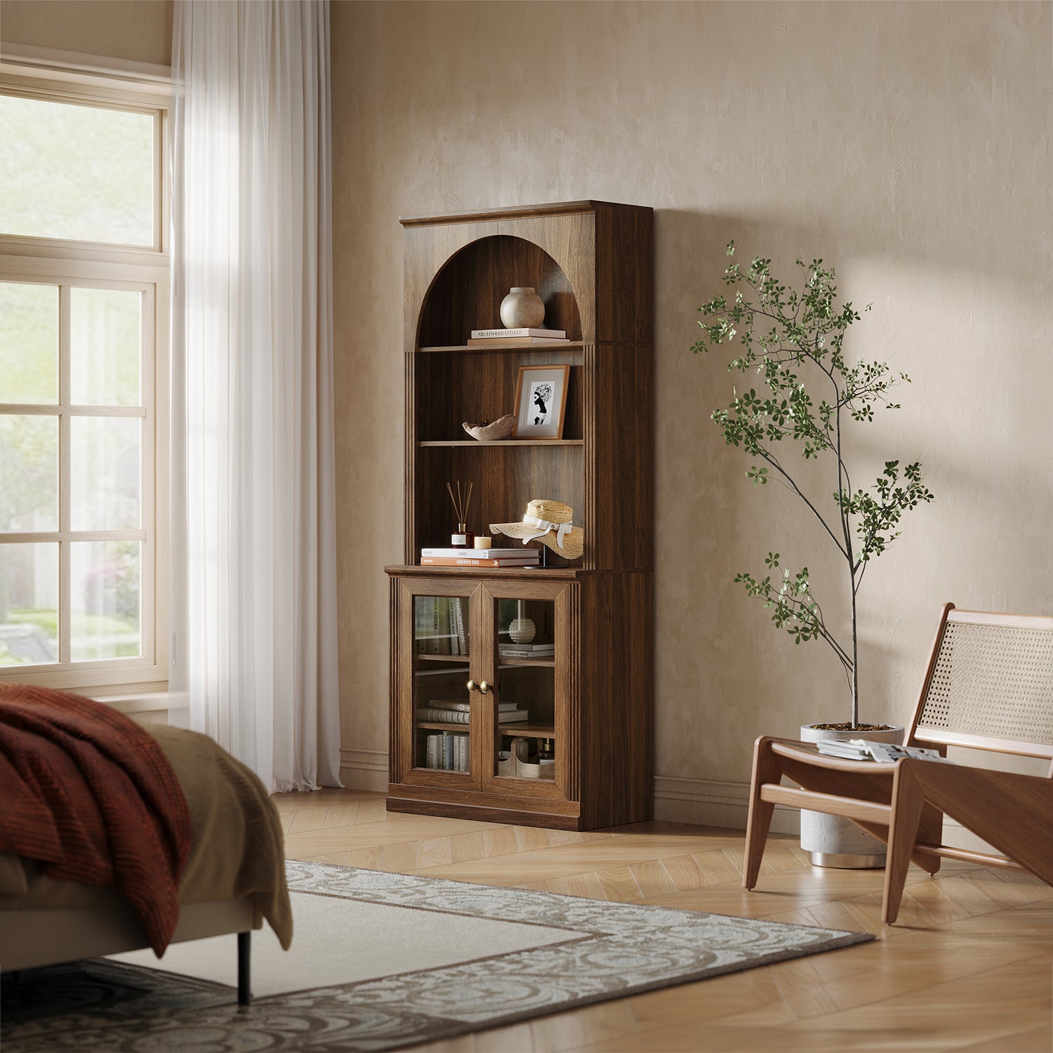 MONOS Tall Cabinet - Flat Top Display